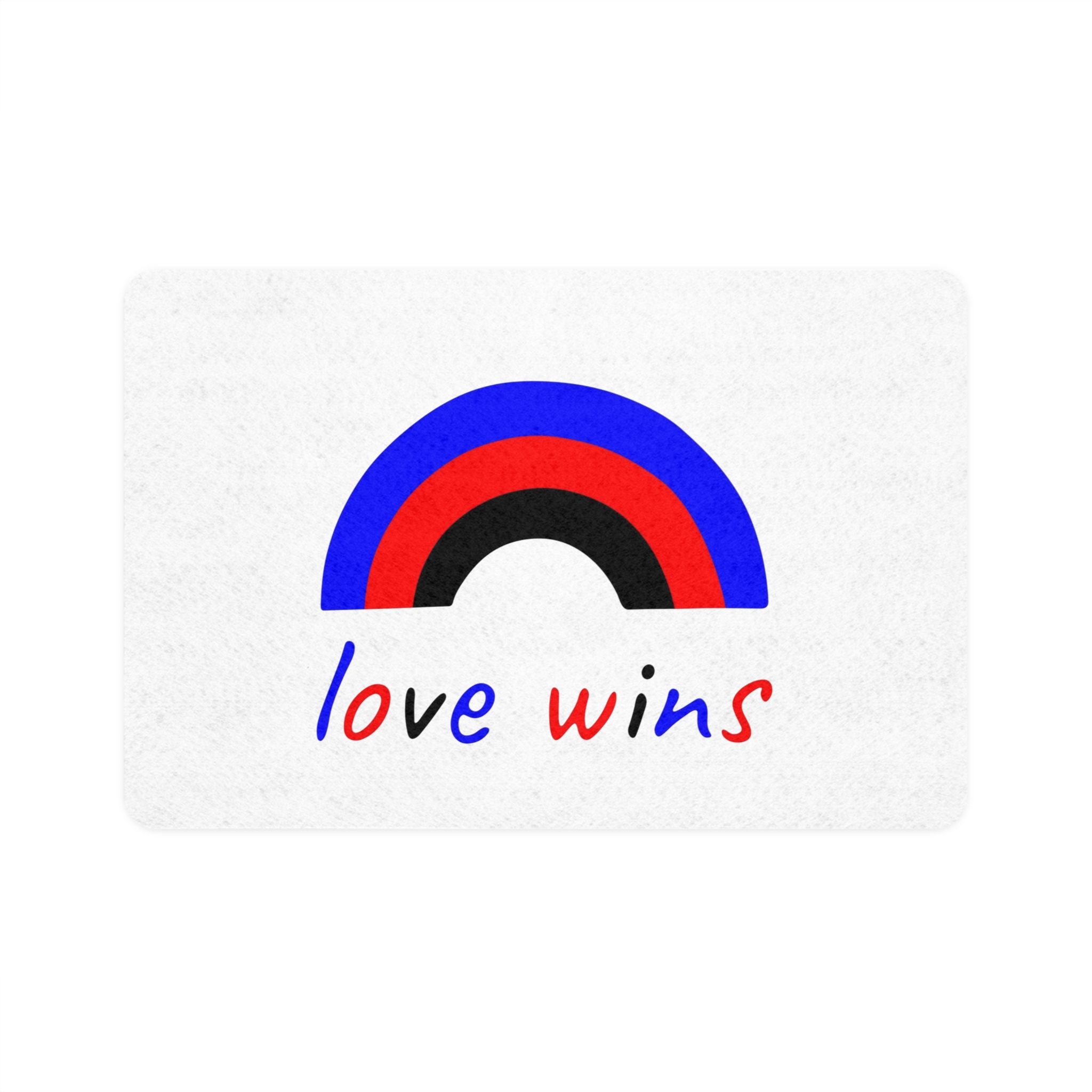 Colorful Rainbow Shape Polyamory Pride Flag Happy Pride Day Lgbtqia Community Pride Month Vector Hand Drawn Doodle Posters Stickers Logo Cards Pet Food Mat 12x18