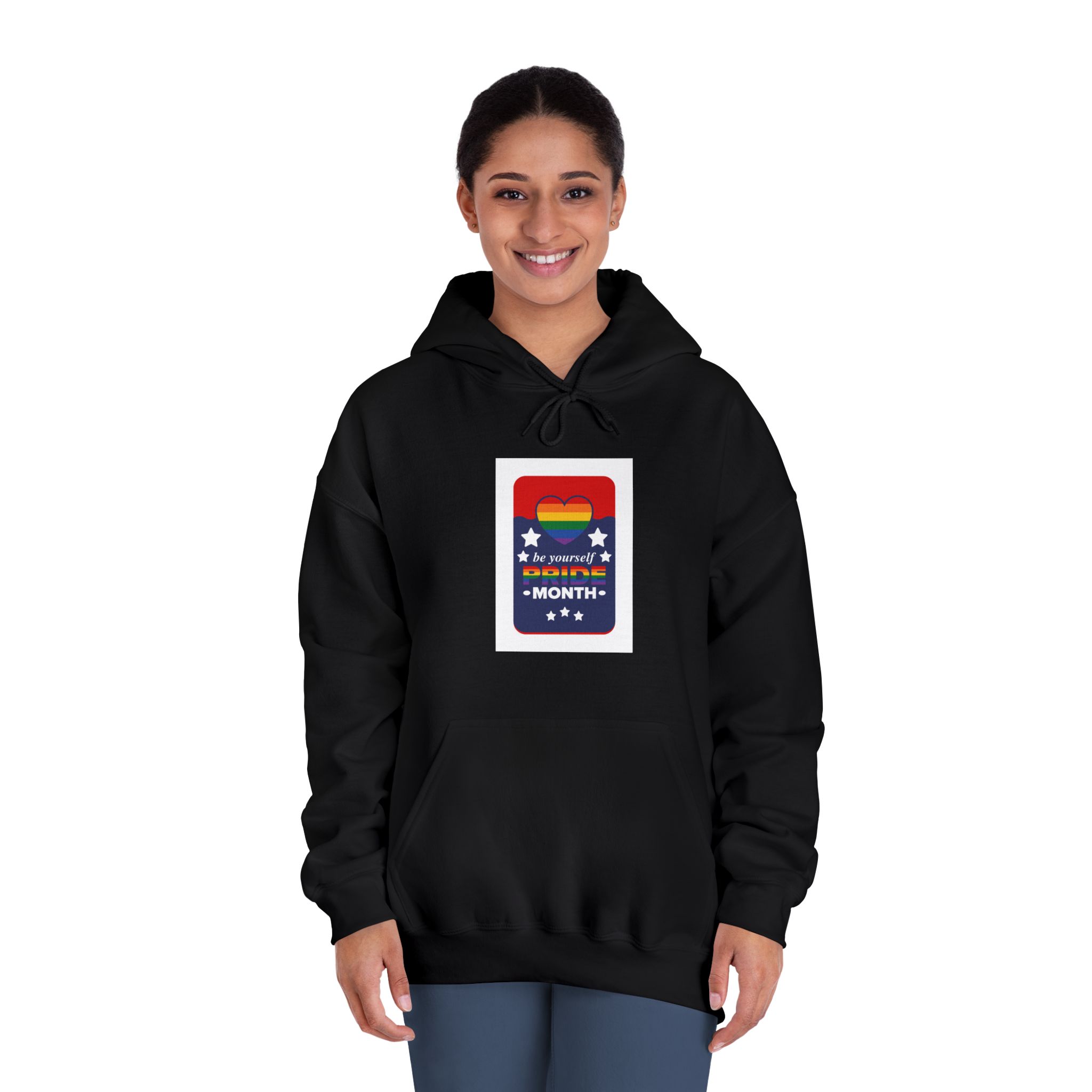 Lgbt Pride Month June Lesbian Gay Bisexual Transgender Love Lgbtq Flag Rainbow Vector Unisex Dryblend Hooded Sweatshirt - Image 12