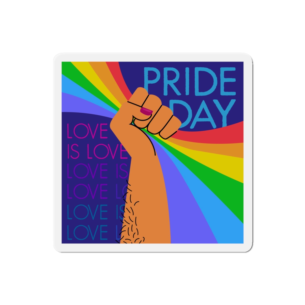 Pride Day Concept(1) Die Cut Magnets - Image 13