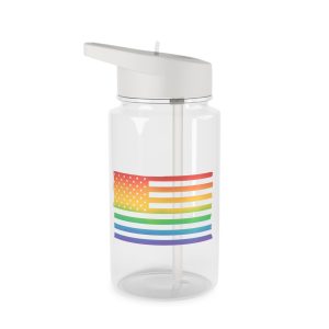 Pride Month America Concept Us Pride Month Flag1 Tritan Water Bottle