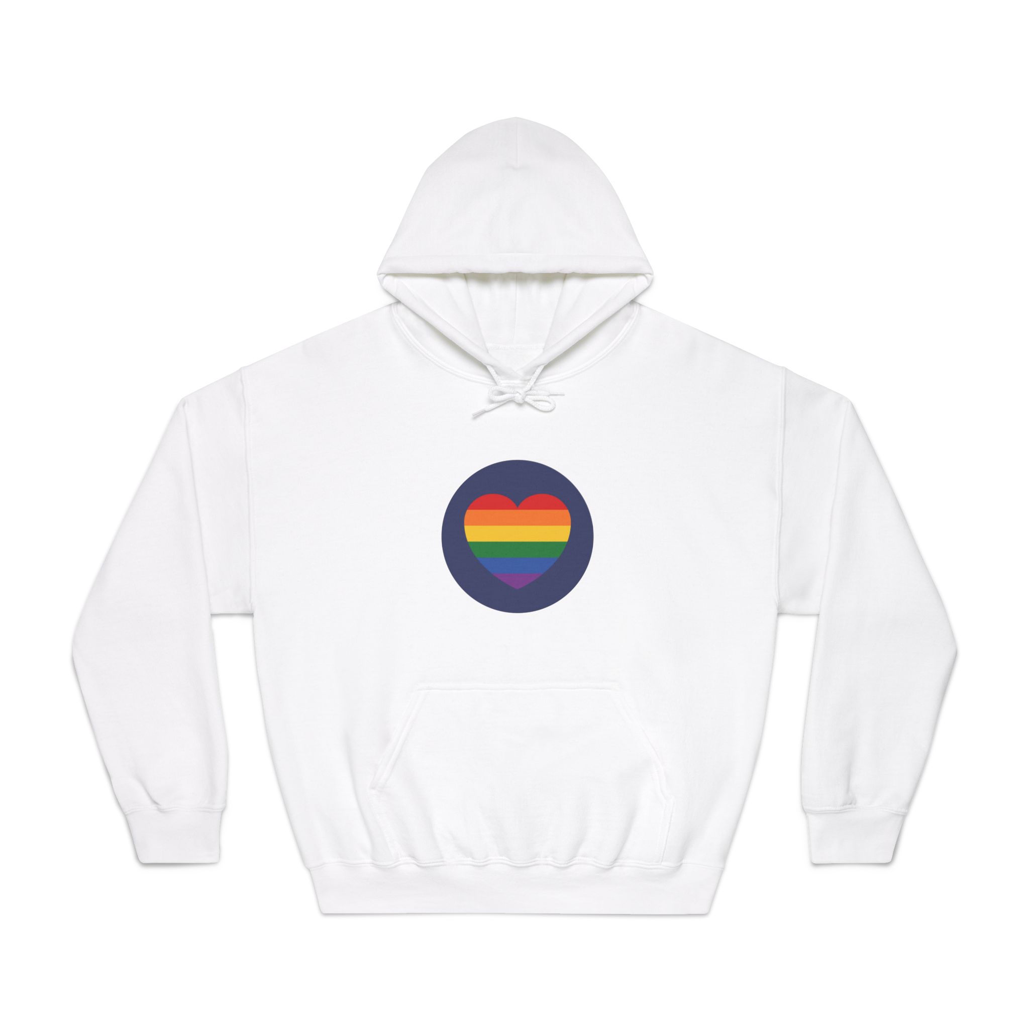 Lgbt Pride Month June Lesbian Gay Bisexual Transgender Lgbtq Flag Rainbow Vector(5) Unisex Dryblend Hooded Sweatshirt