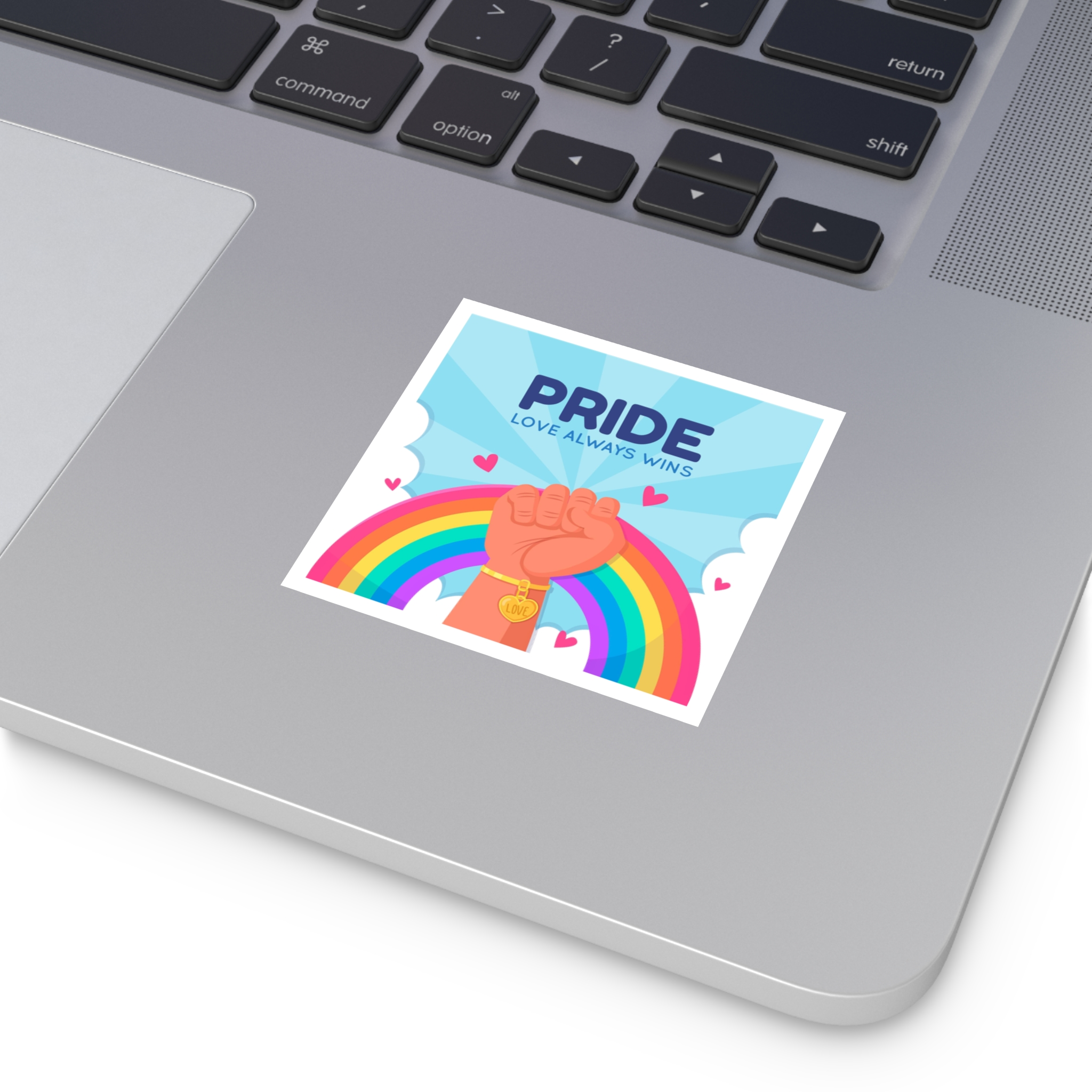 Pride Day Concept Laminate Stickers Square - Image 3