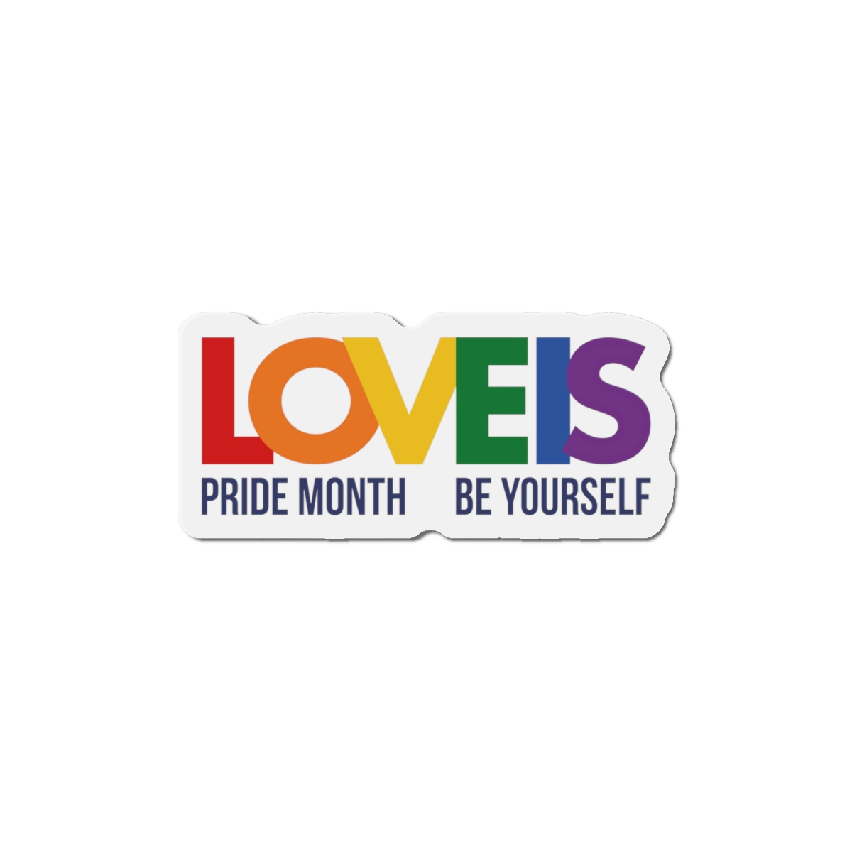 Lgbt Pride Month June 2026 Lesbian Gay Bisexual Transgender Lgbtq Flag Rainbow Love Vector Die Cut Magnets - Image 13