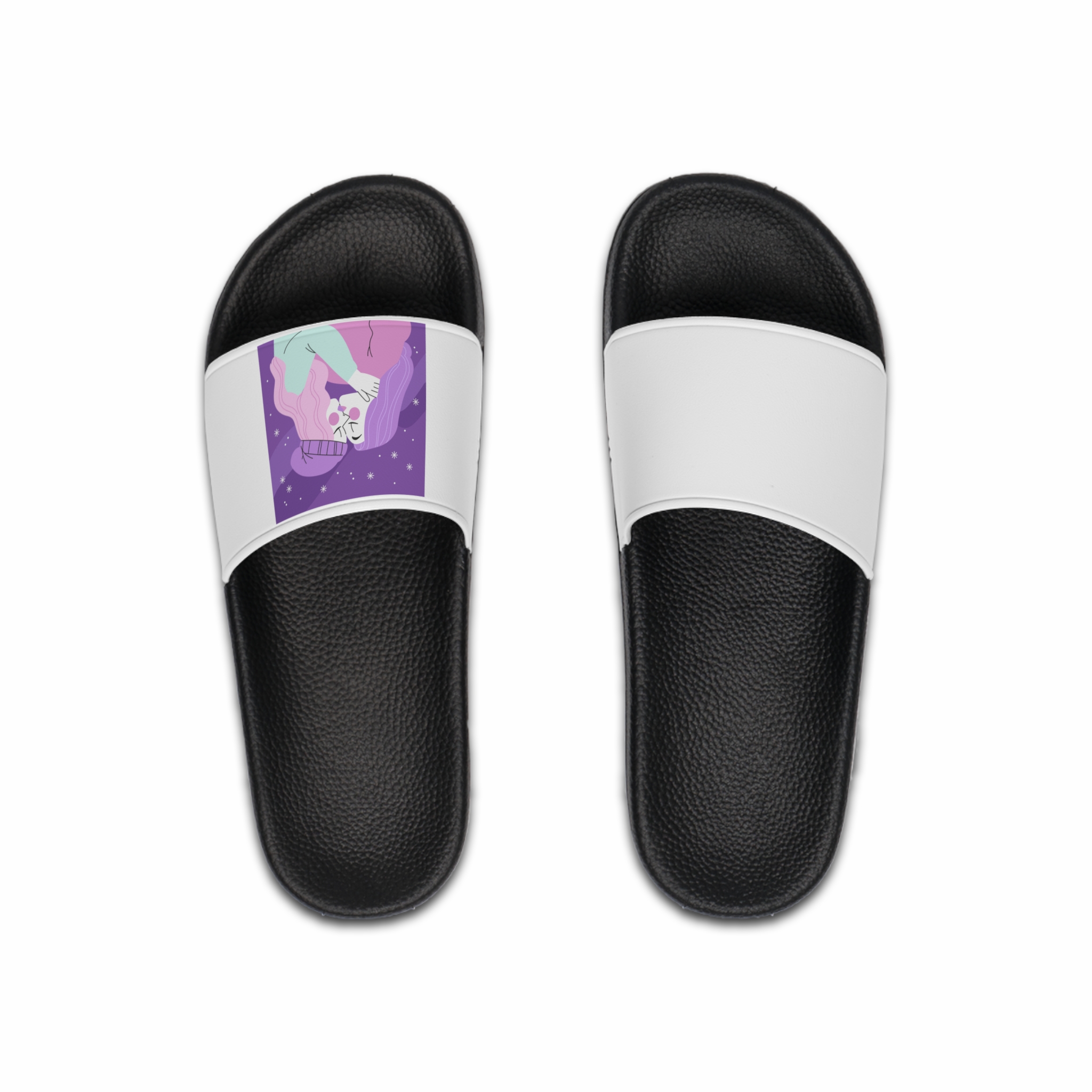 Lesbian Pride Design 025799 Mens Slide Sandals