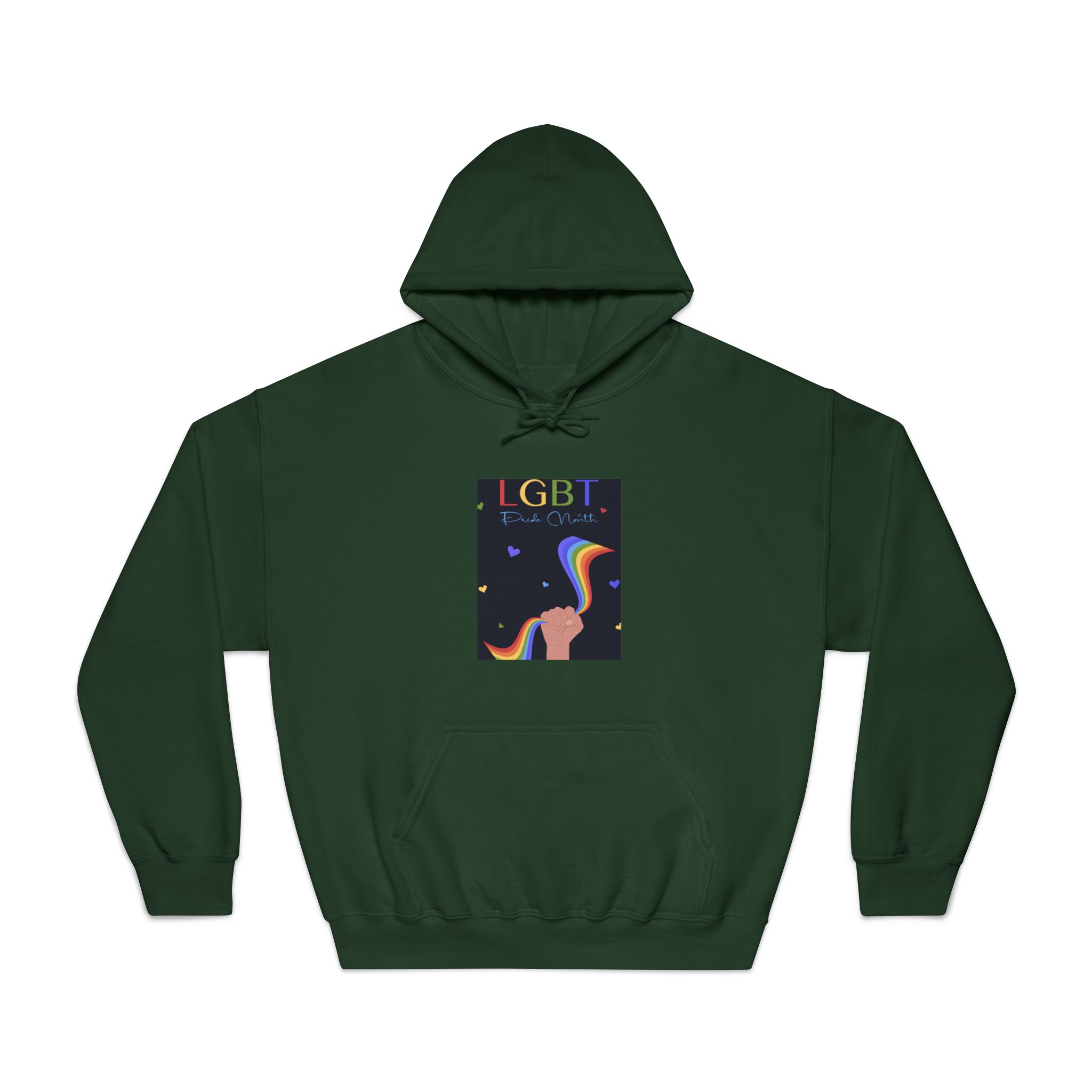 Poster Lgbt Pride Month Unisex Dryblend Hooded Sweatshirt - Image 21