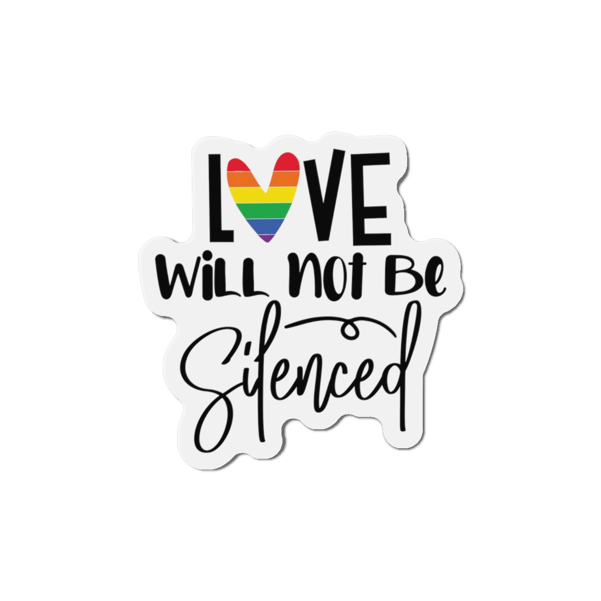 Gay Pride Svg Design(6) Die Cut Magnets - Image 13