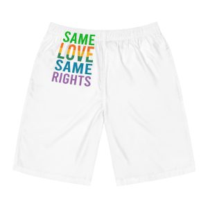 Typography T Shirt Design Collection Mens Board Shorts Aop