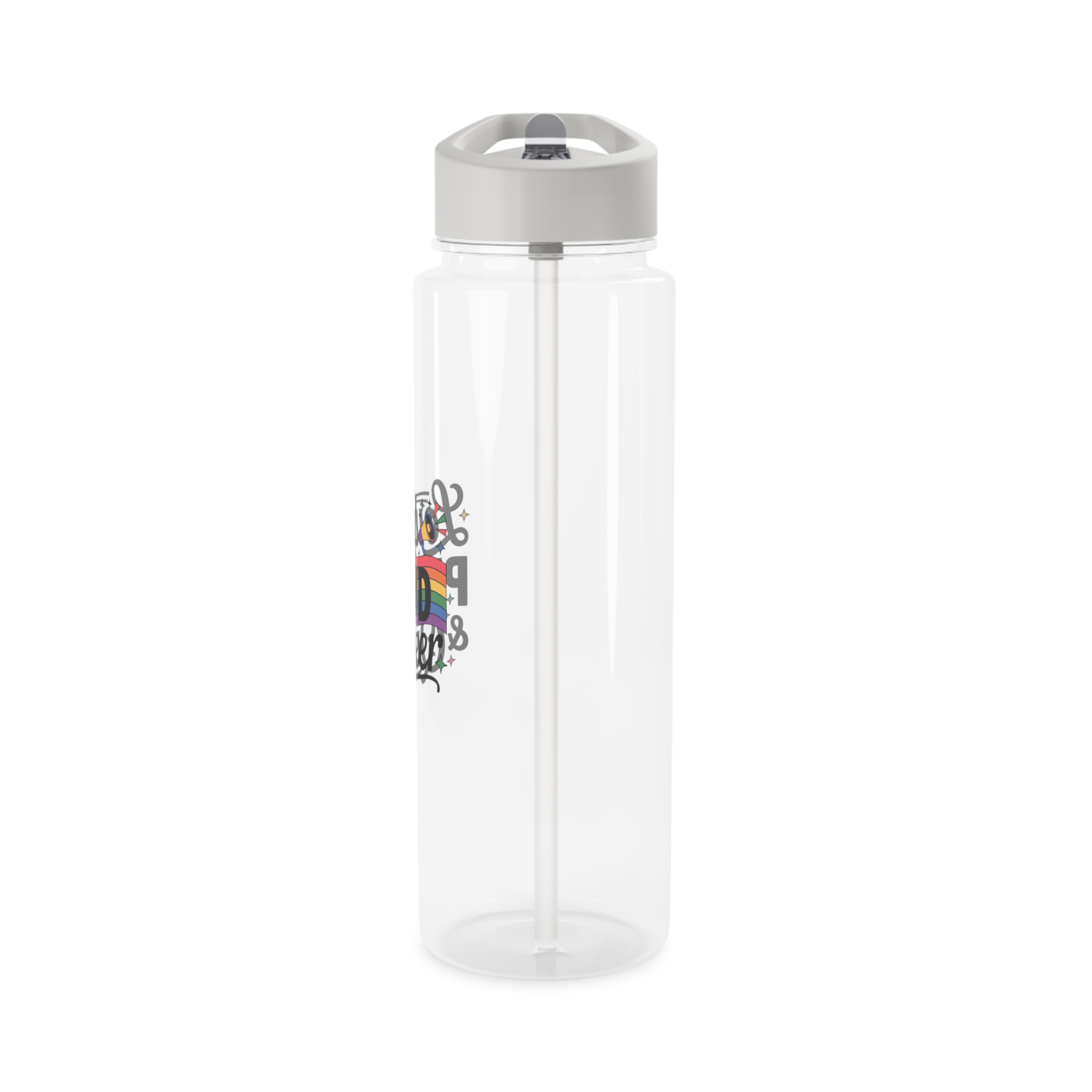 Loud Proud Queer T Shirt Design Isolated White Background2 Tritan Water Bottle - Image 7