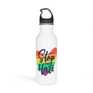 Pride Day Lettering Concept(1) Stainless Steel Water Bottle