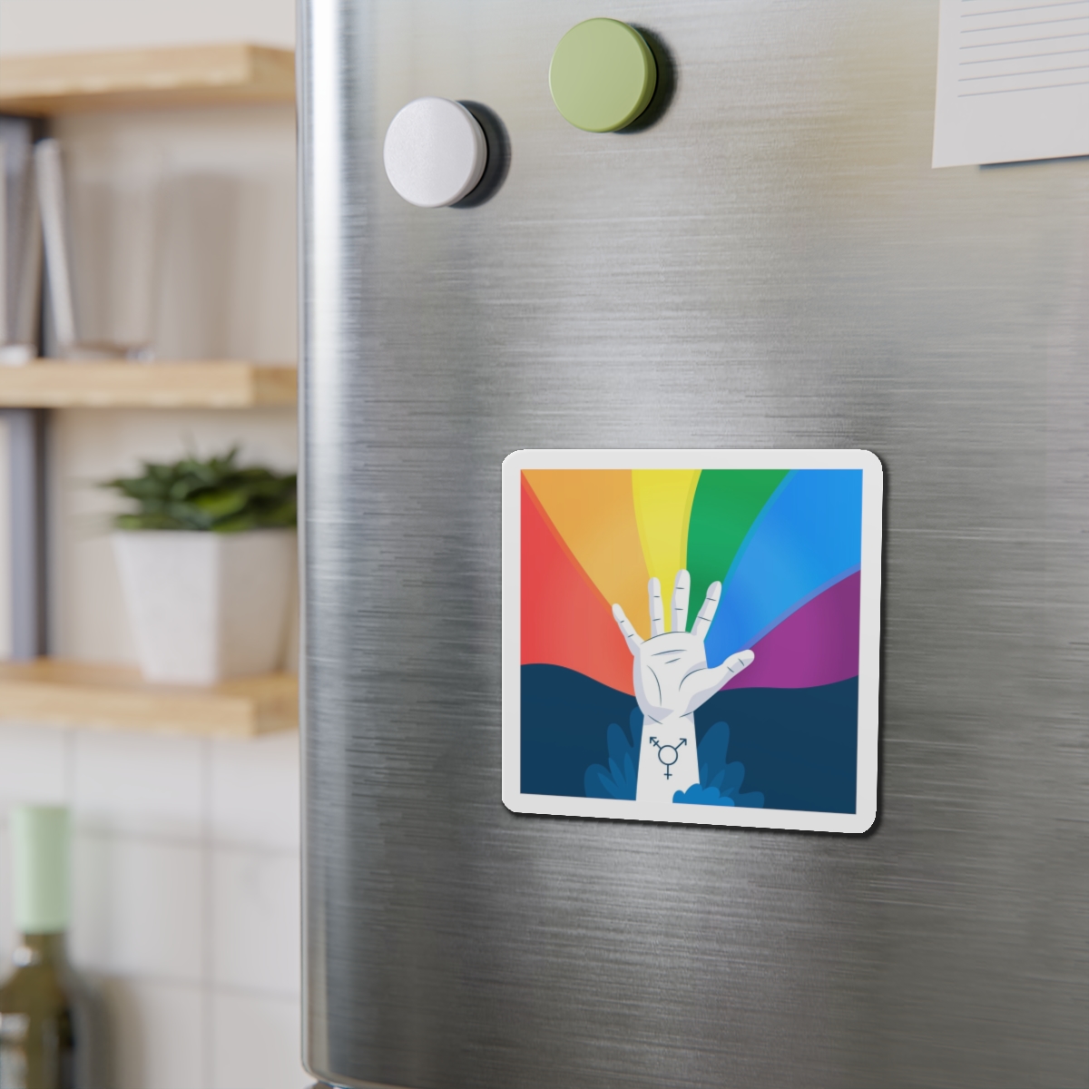 Pride Day Concept Die Cut Magnets - Image 9