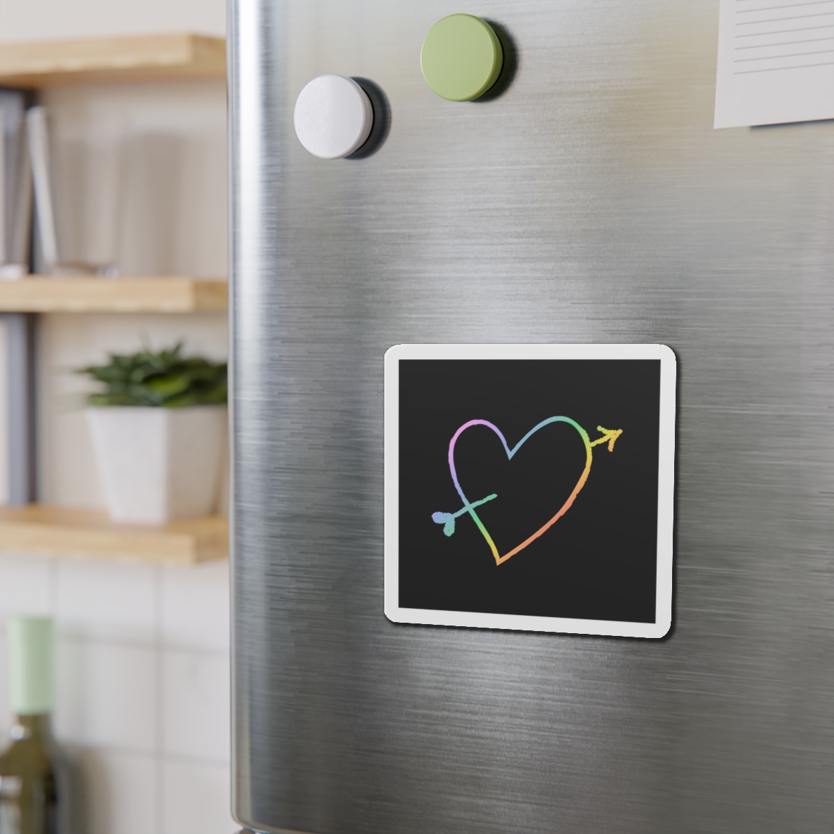 Lesbian Pride Design 2B269A Die Cut Magnets - Image 9