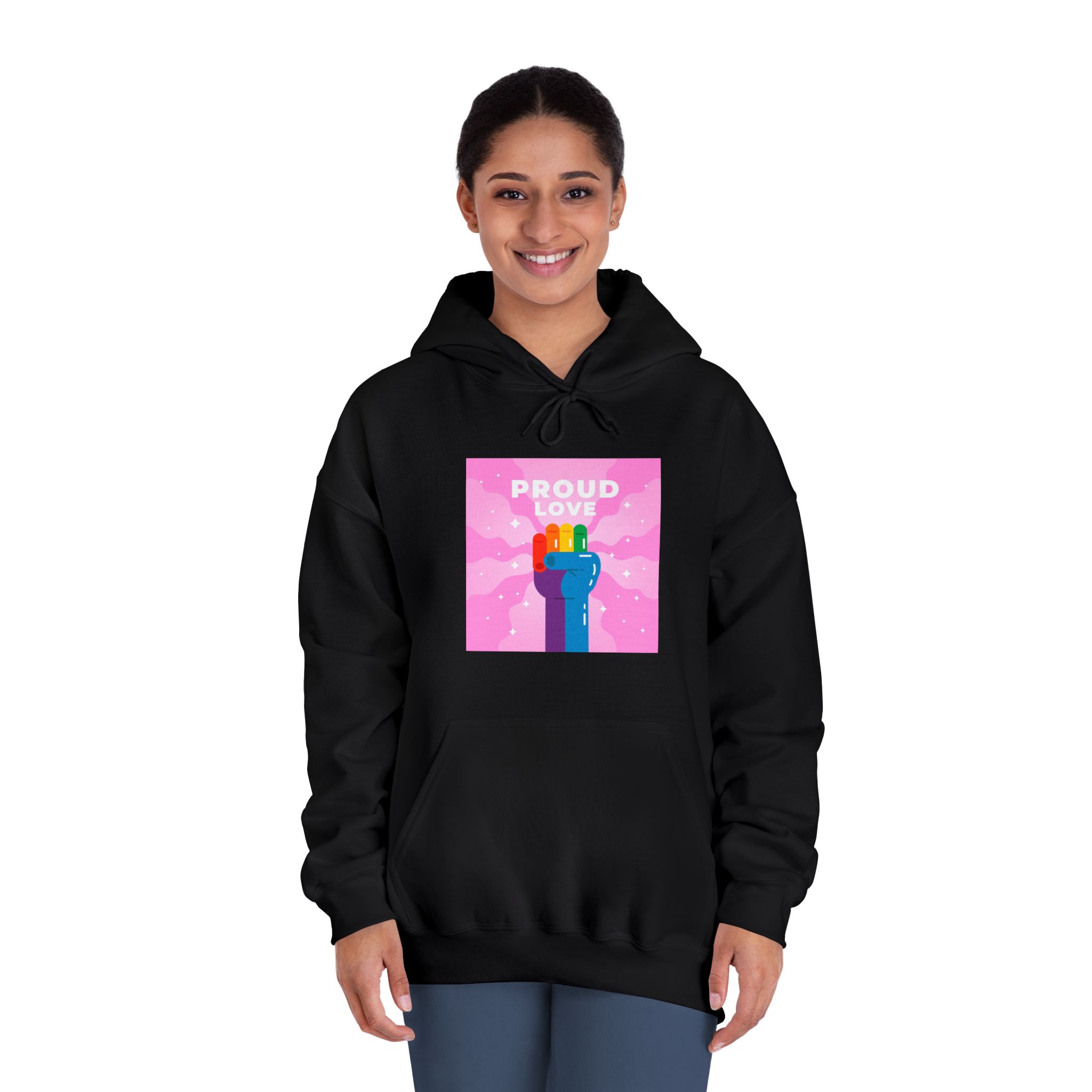 Pride Day Concept(4) Unisex Dryblend Hooded Sweatshirt - Image 12