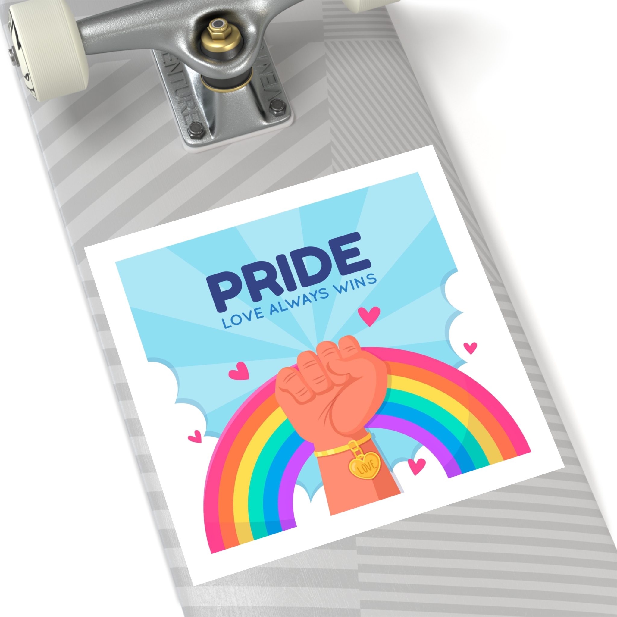 Pride Day Concept Laminate Stickers Square - Image 52