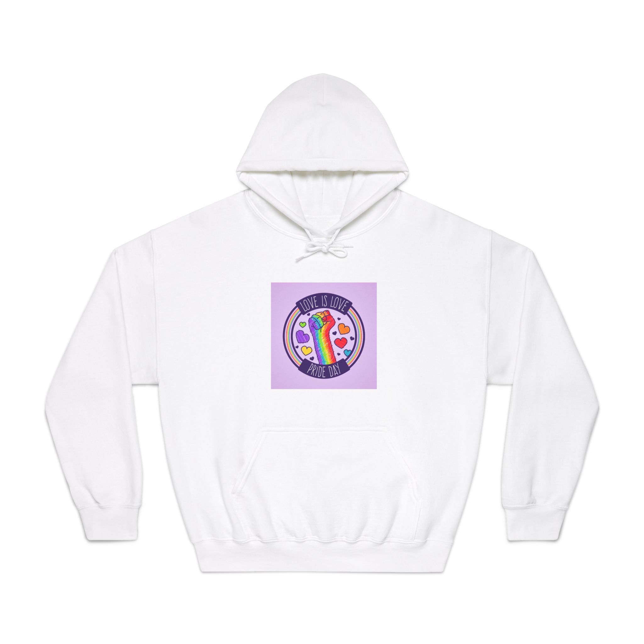 Pride Day Event Concept Unisex Dryblend Hooded Sweatshirt