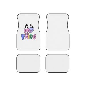 Pride Day Lettering Car Mats Set Of 4