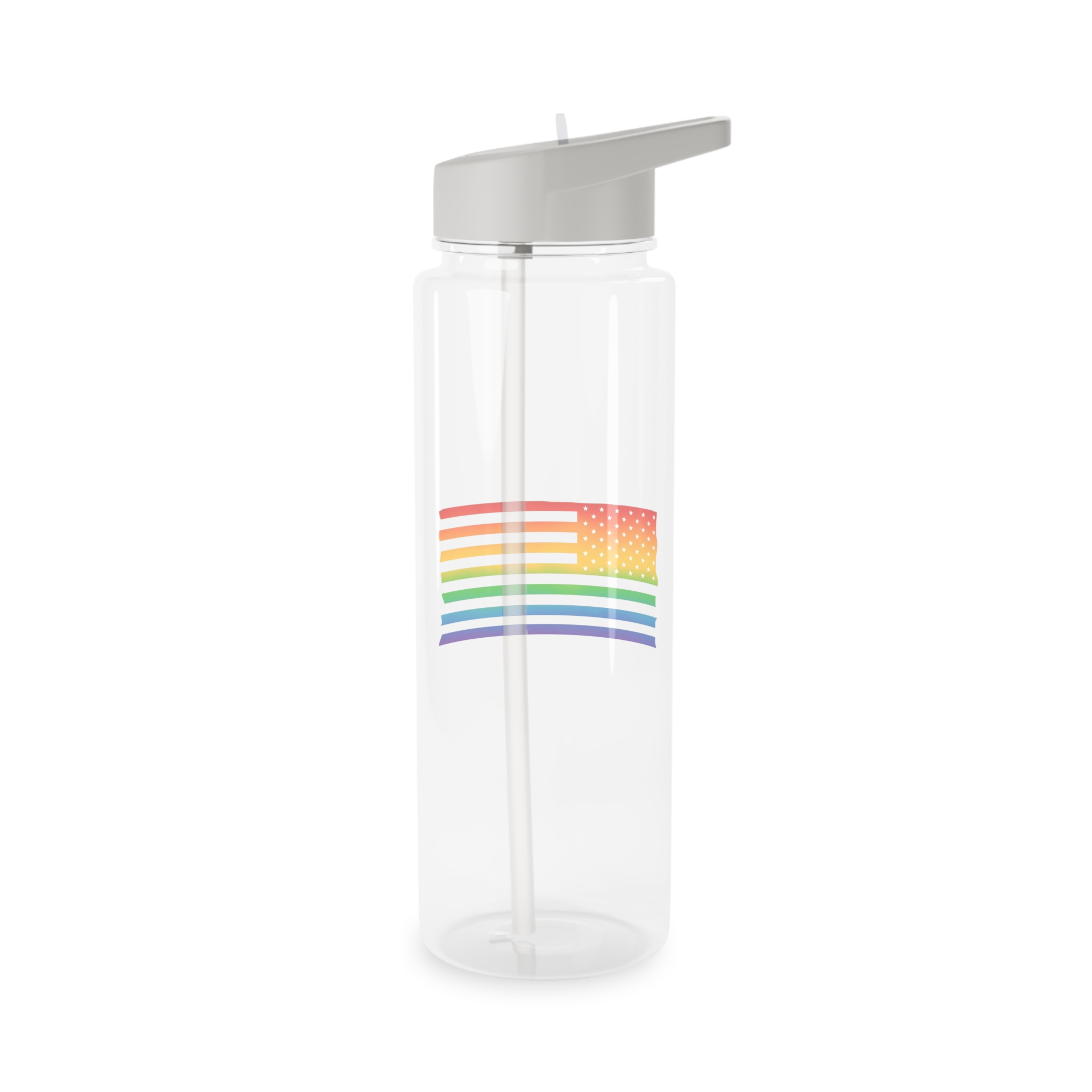 Pride Month America Concept Us Pride Month Flag1 Tritan Water Bottle - Image 6