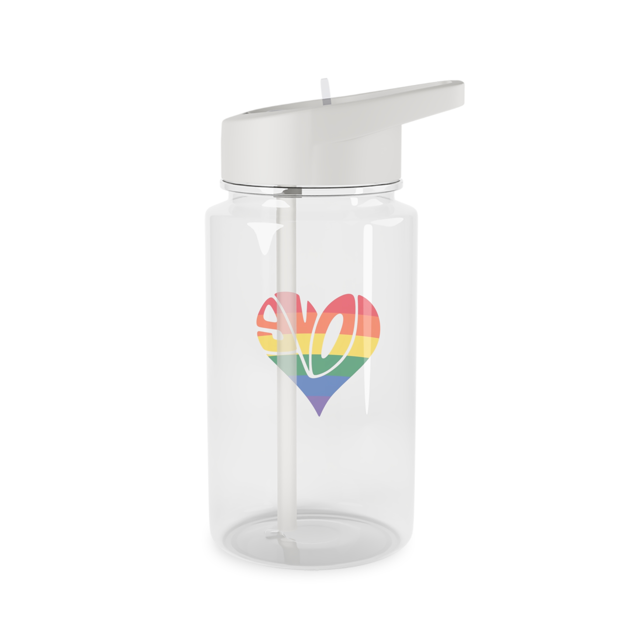 Pride Lgbt Gay Retro Tshirt Design Tritan Water Bottle - Image 2