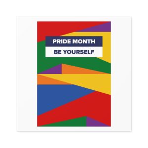 Lgbt Pride Month June Lesbian Gay Bisexual Transgender Lgbtq Flag Rainbow Vector(2) Laminate Stickers Square
