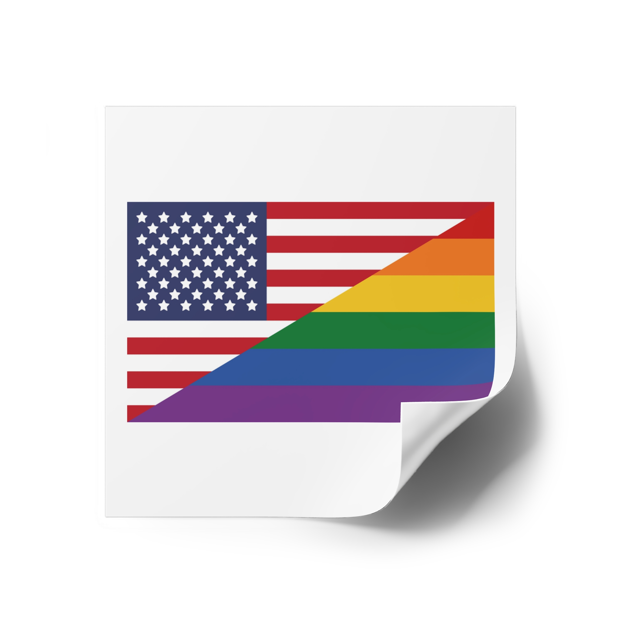 Lgbt Pride Month June Lesbian Gay Bisexual Transgender Lgbtq Flag Rainbow Vector(2) (1) Laminate Stickers Square - Image 18