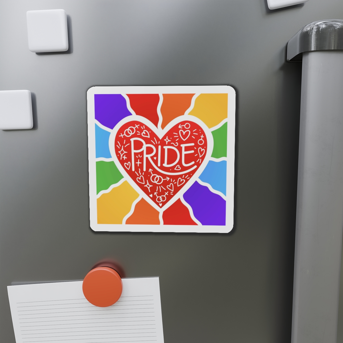 Pride Day Concept Illustration Die Cut Magnets - Image 11