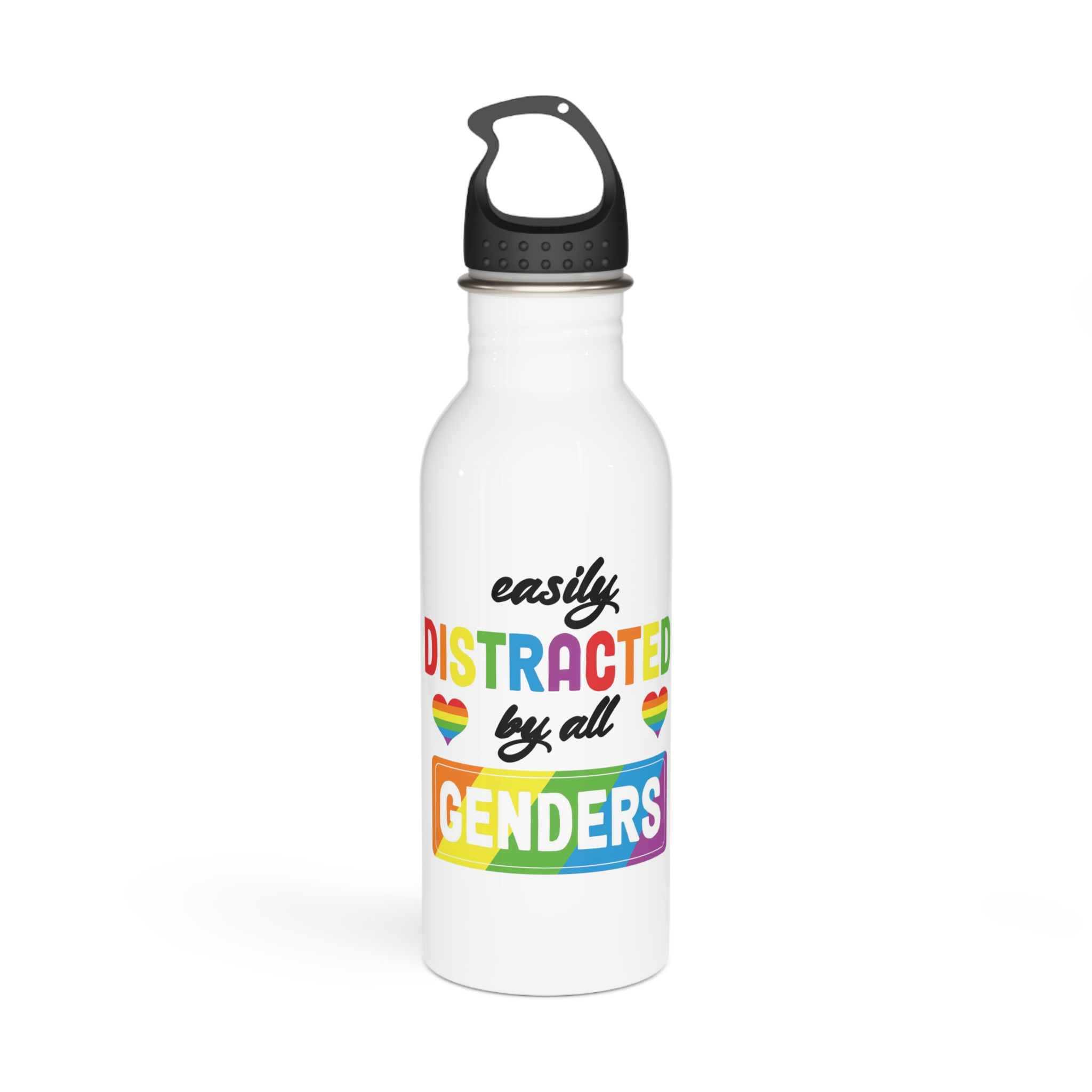 Lgbt Part Svg Tshirt Design Lgbt Part Svg Cut Files Design Lgbt Part Typography Vector Design (1) Stainless Steel Water Bottle