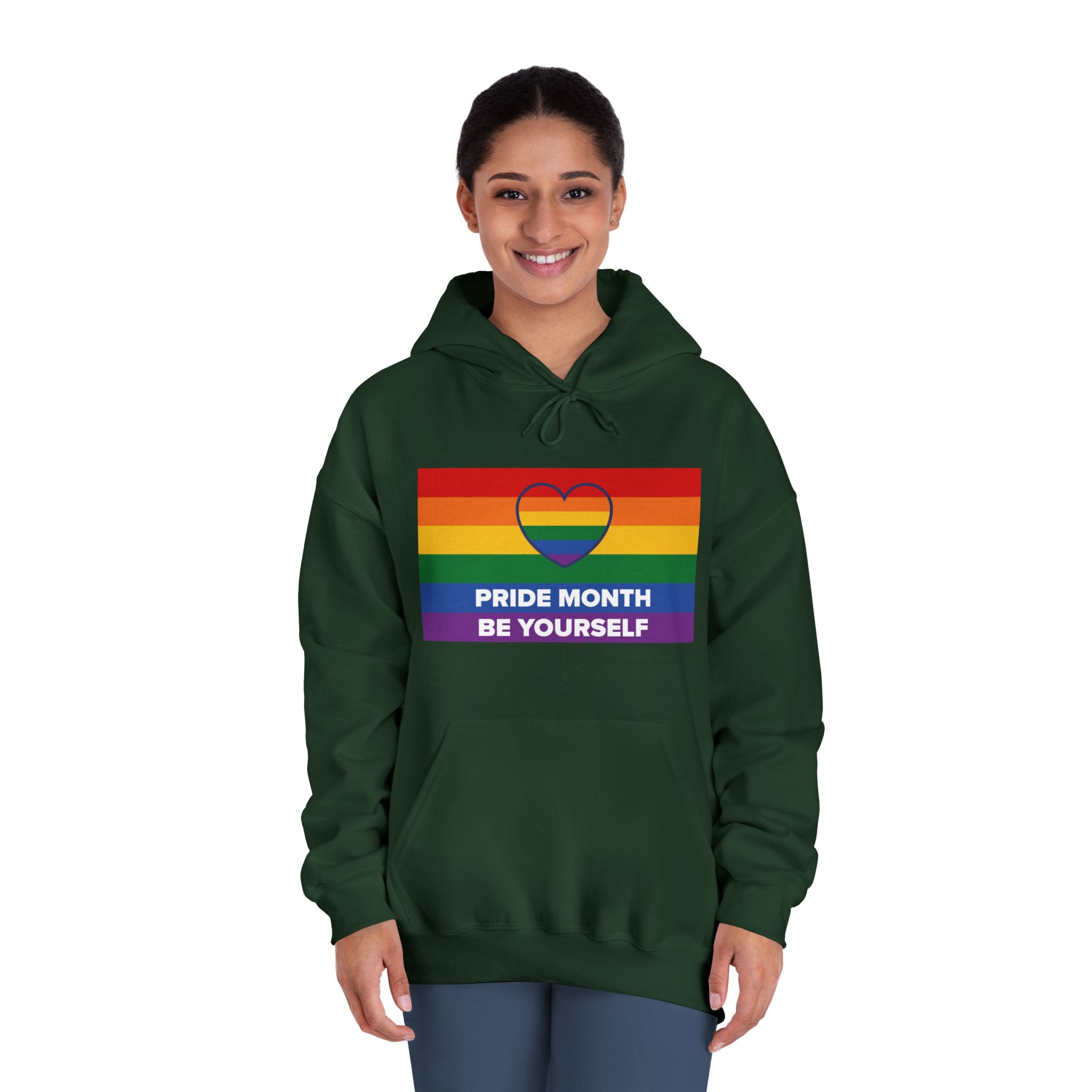 Lgbt Pride Month June Lesbian Gay Bisexual Transgender Lgbtq Flag Rainbow Vector3 Unisex Dryblend Hooded Sweatshirt - Image 24
