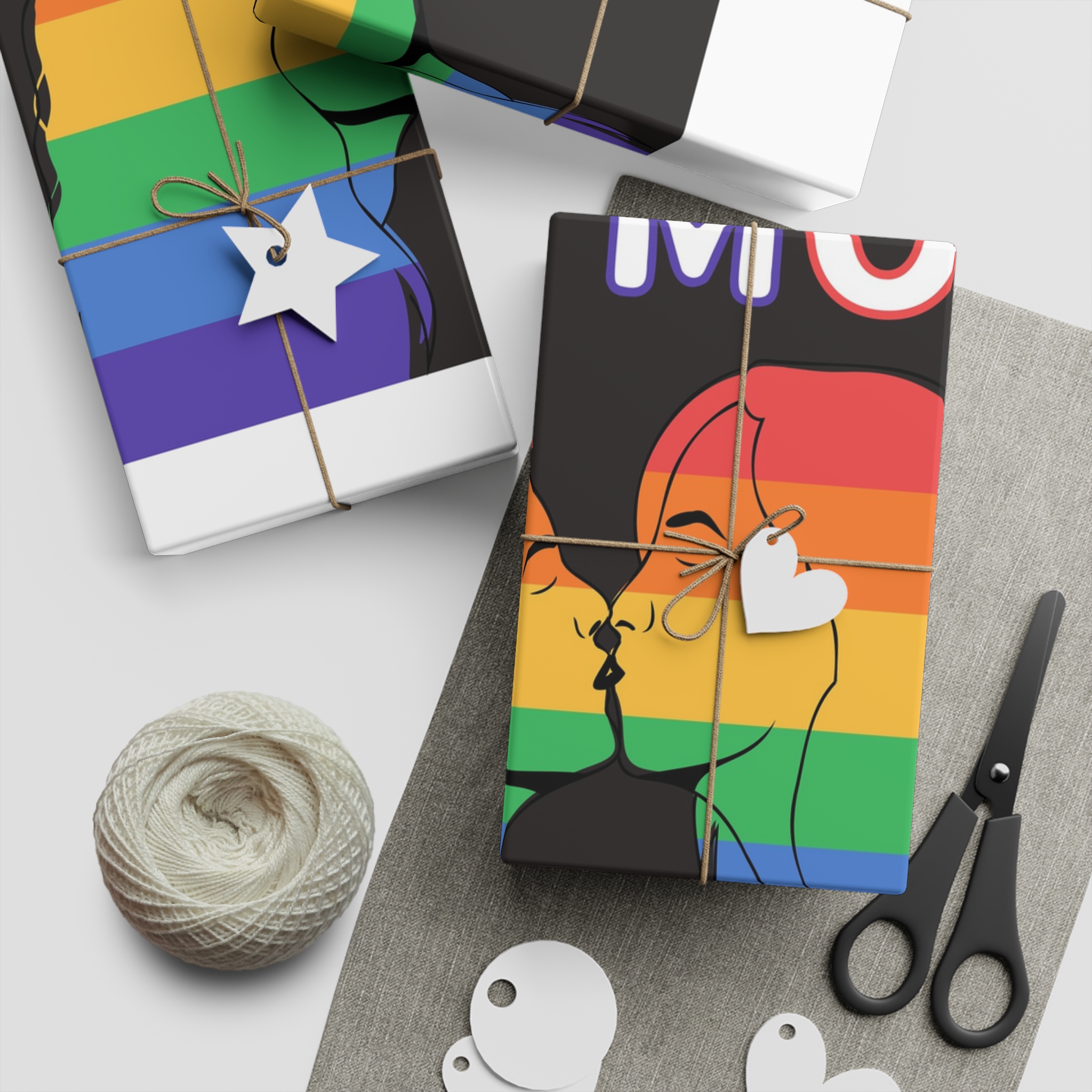 Lgbt Pride Month Gift Wrapping Paper Sheets 1pc - Image 5