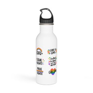 Labels Design Pride Day Event (1) Stainless Steel Water Bottle