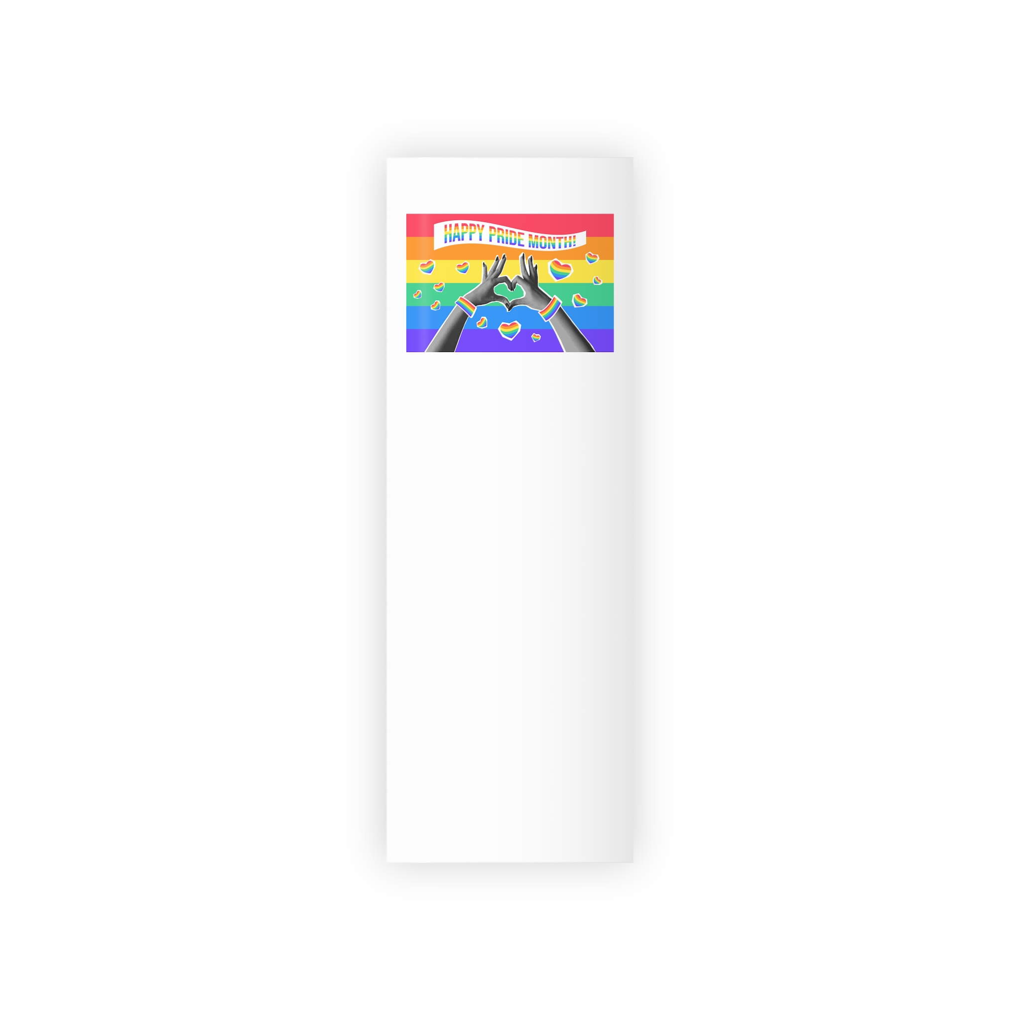 Lgbtq Pride Month Card Y2k Style Trendy Retro Collage Halftone Hands Gift Wrapping Paper Rolls 1pc - Image 5