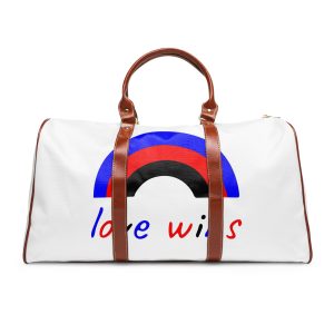 Colorful Rainbow Shape Polyamory Pride Flag Happy Pride Day Lgbtqia Community Pride Month Vector Hand Drawn Doodle Posters Stickers Logo Cards Waterproof Travel Bag