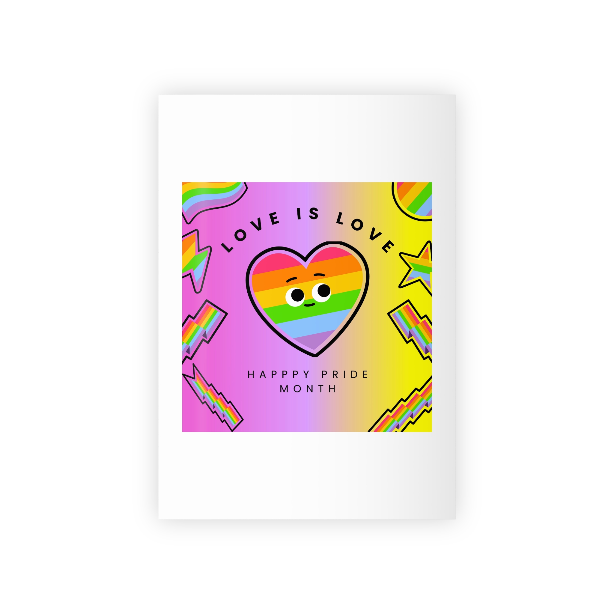 Free Vector Colorful Pride Month Gift Wrapping Paper Rolls 1pc