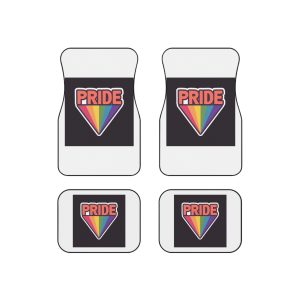 Pride With Rainbow Car Mats Set Of 4