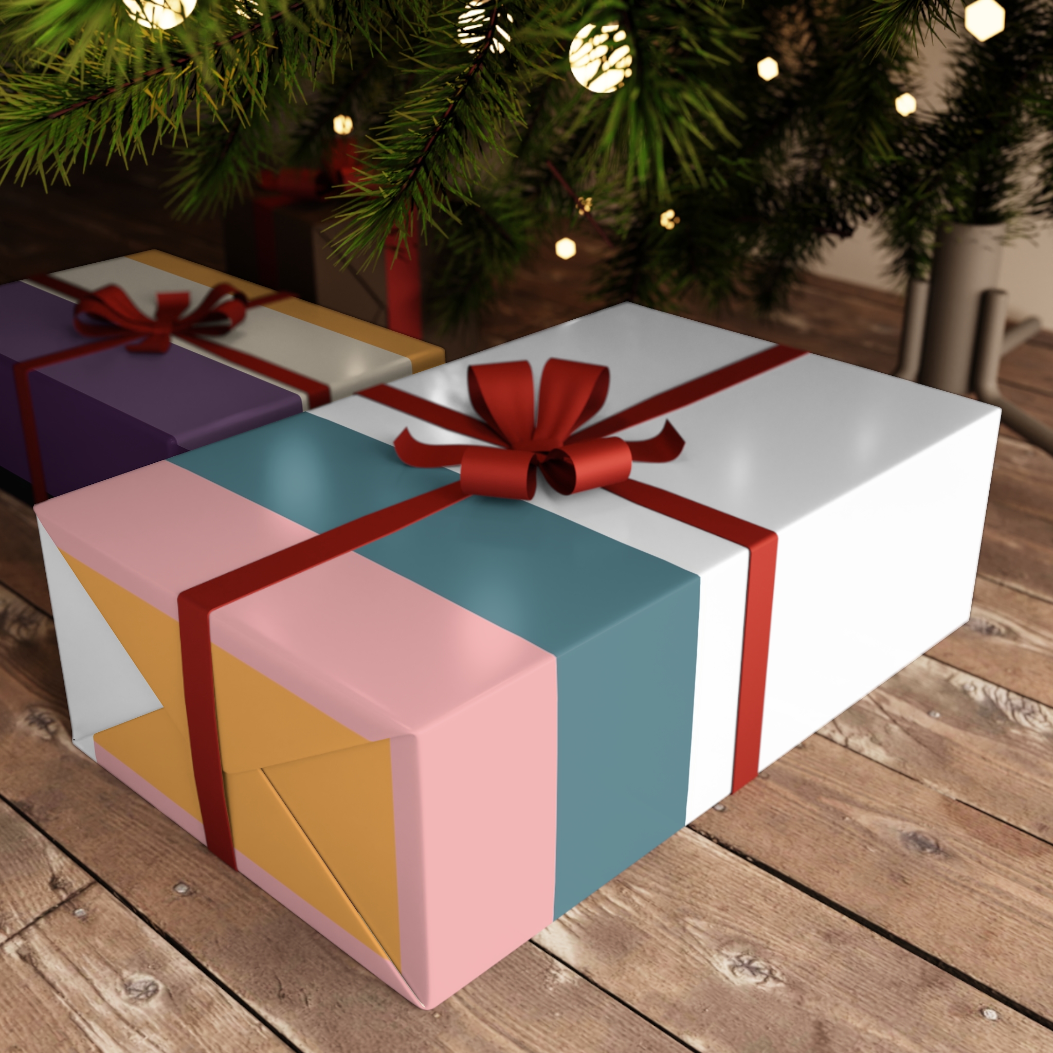 Lesbian Pride Design F631CF Gift Wrapping Paper Sheets 1pc - Image 3