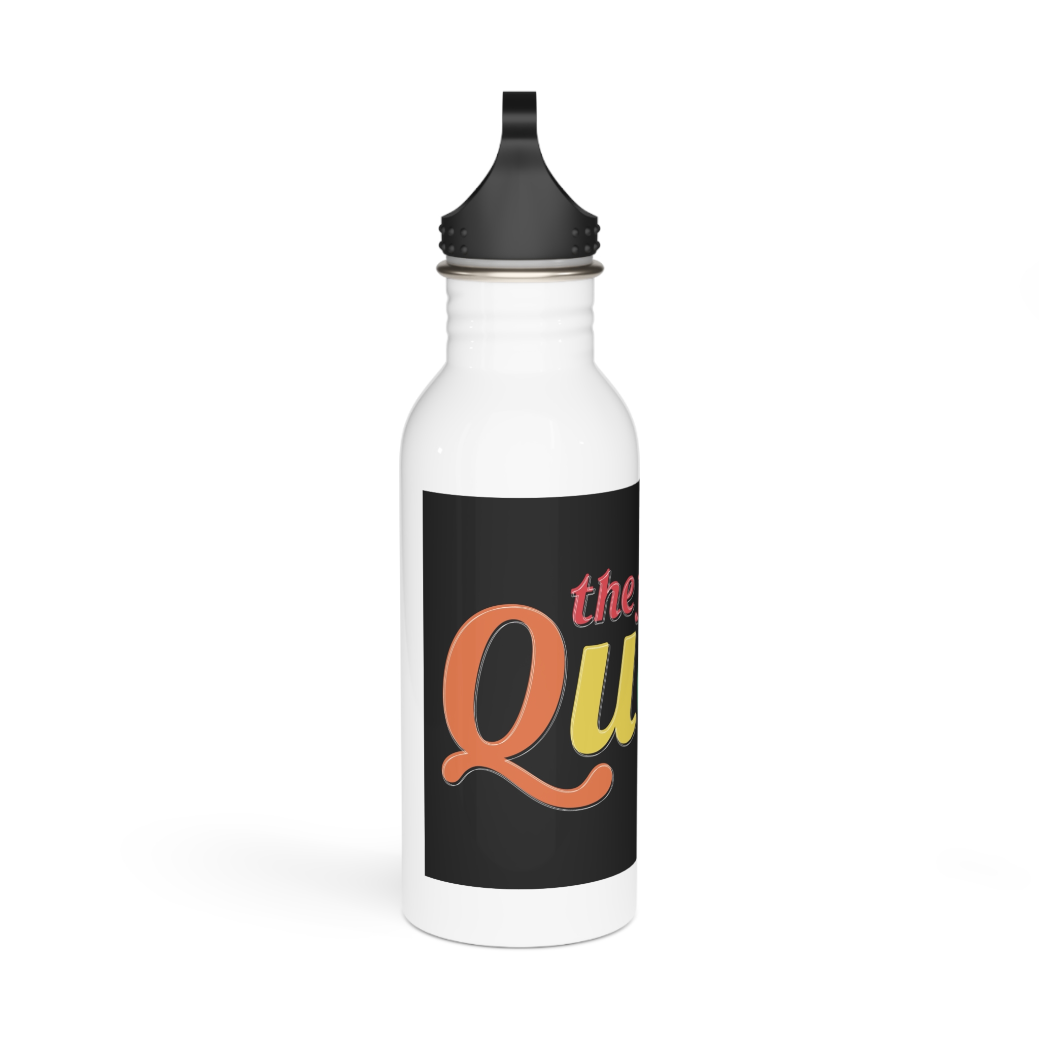 Pride Lgbtq Gay Typography Vector Tshirt Design(5) Stainless Steel Water Bottle - Image 2