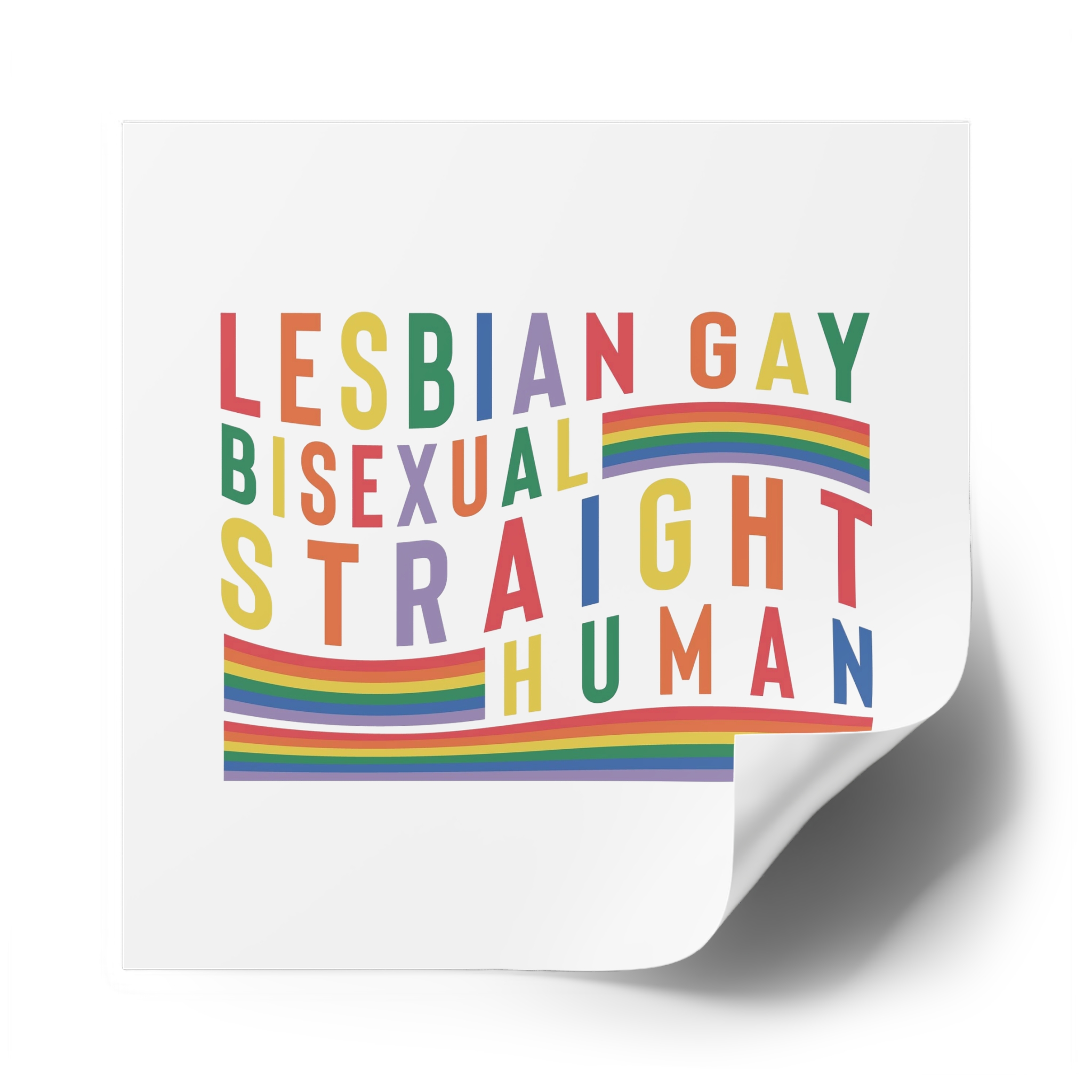Lgbtq Pride Month Svg Design Bundle(2) Laminate Stickers Square - Image 58