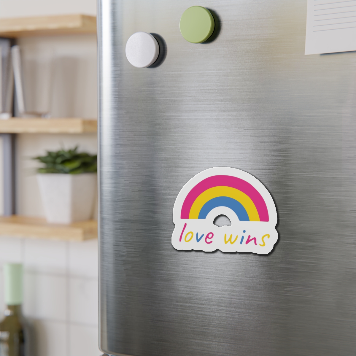 Colorful Rainbow Shape Pansexual Pride Flag Happy Pride Day Lgbtqia Community Pride Month Vector Hand Drawn Doodle Posters Stickers Logo Cards Die Cut Magnets - Image 12