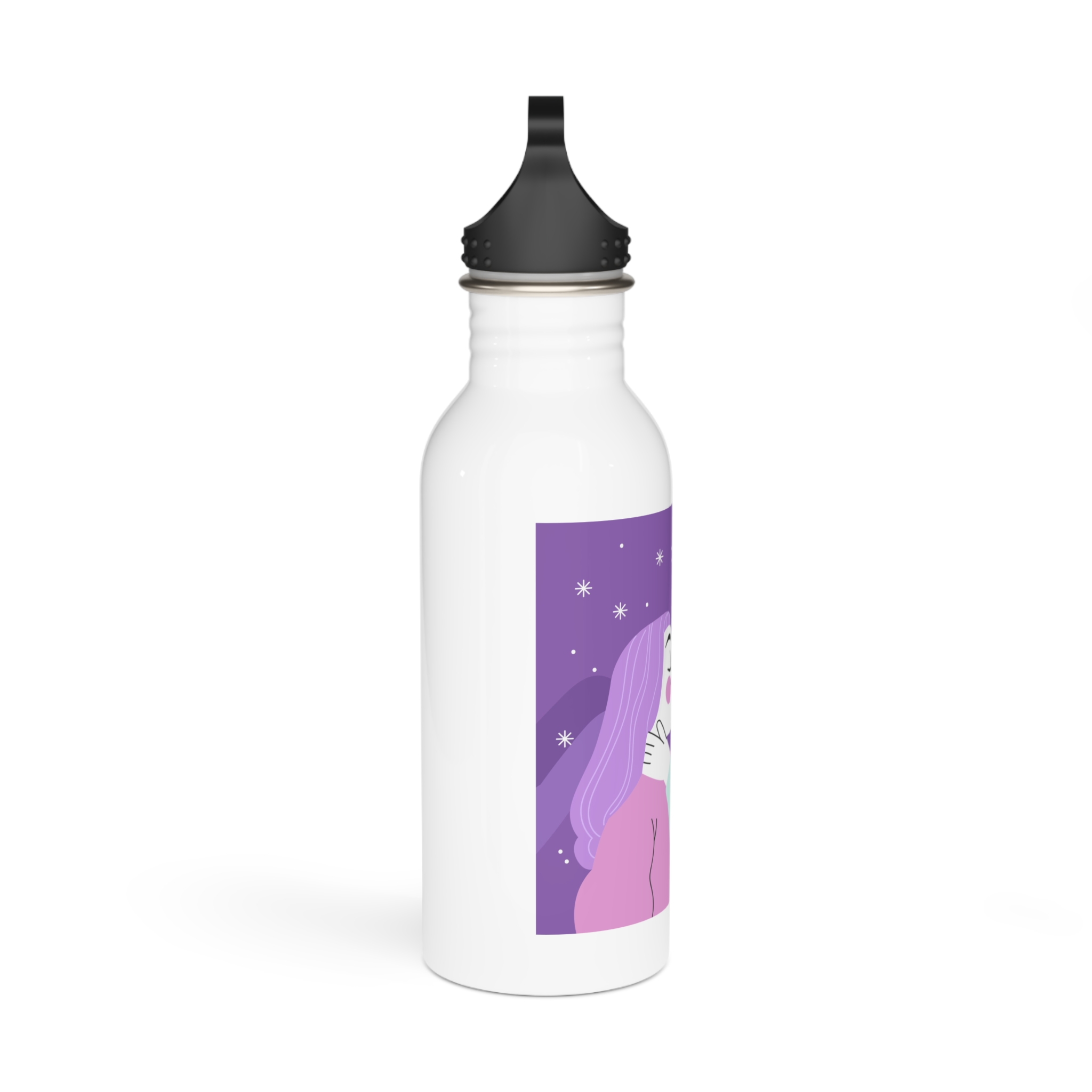 Lesbian Pride Design 025799 Stainless Steel Water Bottle - Image 2
