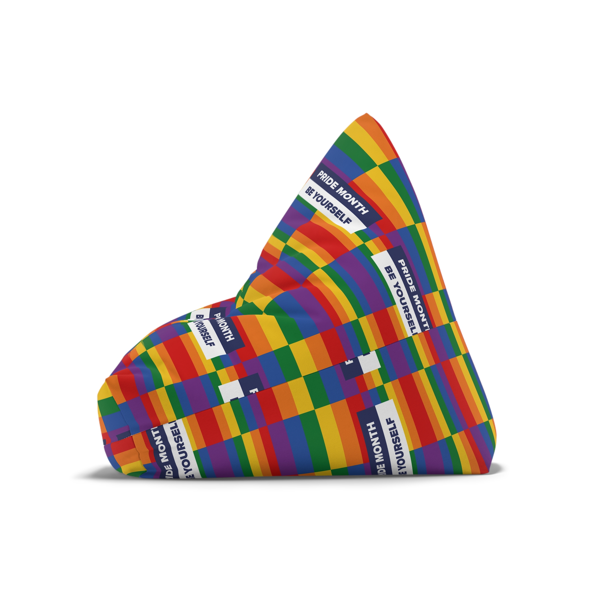 Lgbt Pride Month June Lesbian Gay Bisexual Transgender Lgbtq Flag Rainbow Vector(3) Bean Bag Chair Cover - Image 8