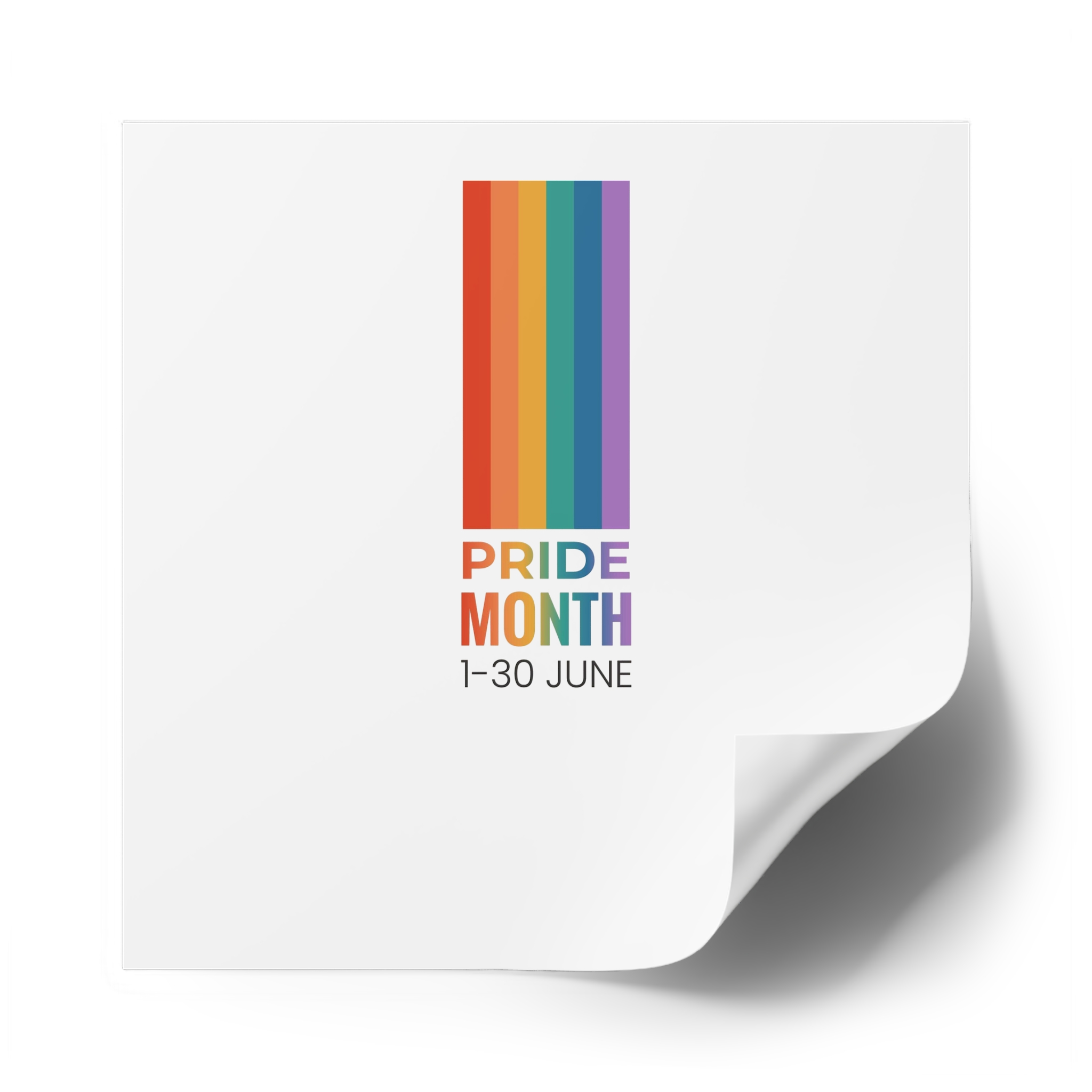 Lgbtq Pride Month Vertical Banner Card Poster Template With Rainbow Gay Parade Celebration Vector Laminate Stickers Square - Image 58