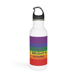 Rainbow Lgbt Flag Vector Illustration Pride Month Rainbow Lgbt Flag Vector Illustration Pri Stainless Steel Water Bottle