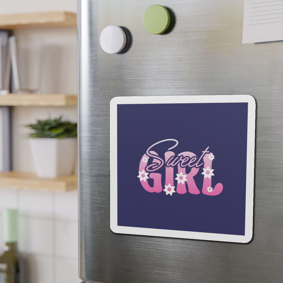 Lesbian Pride Design FE58A6 Die Cut Magnets - Image 15
