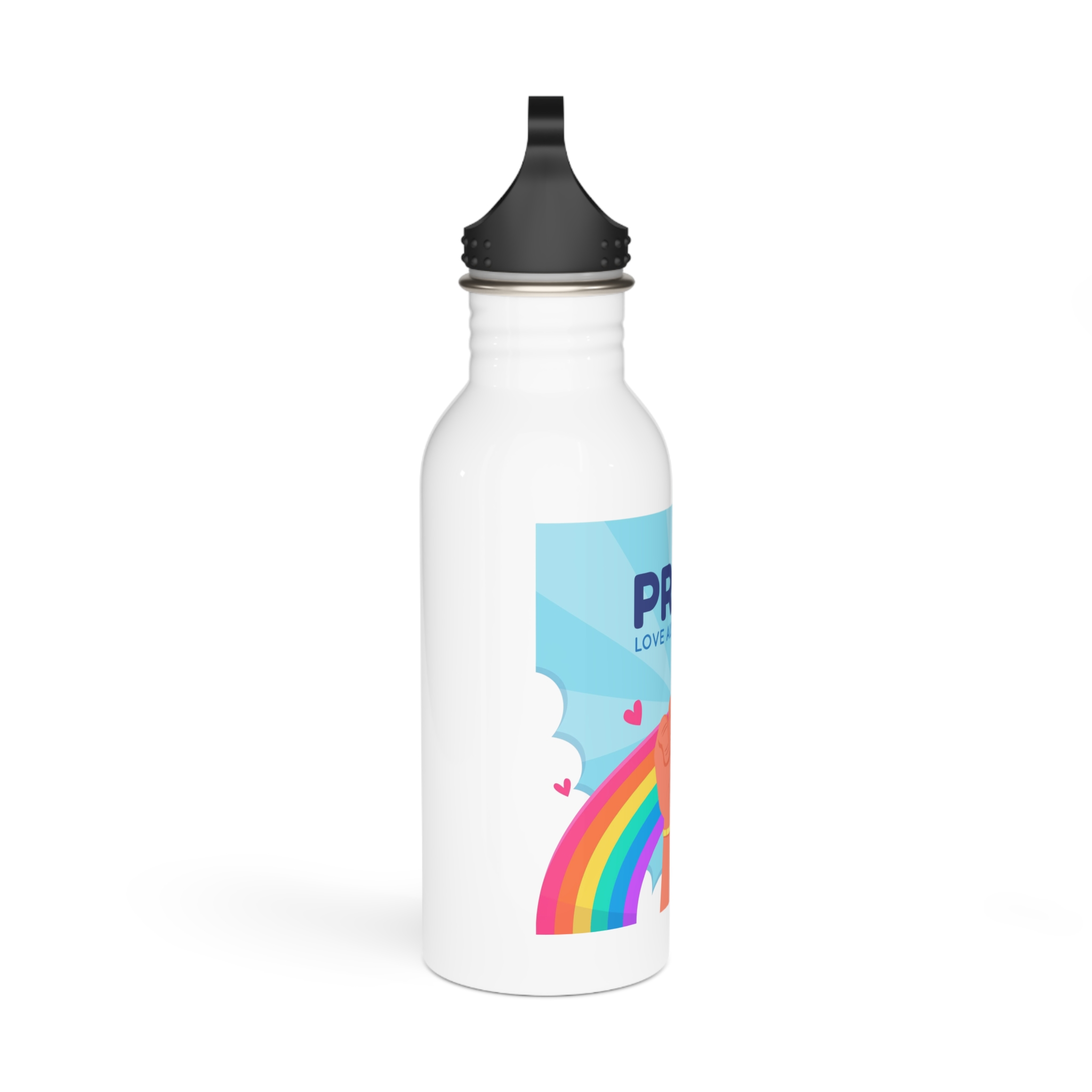 Pride Day Concept Stainless Steel Water Bottle - Image 2