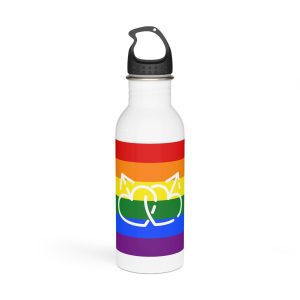 Fight Lgbt Rainbow Icon Element Gender Identity Icon Thin Line Icon Website Design Development App D Stainless Steel Water Bottle