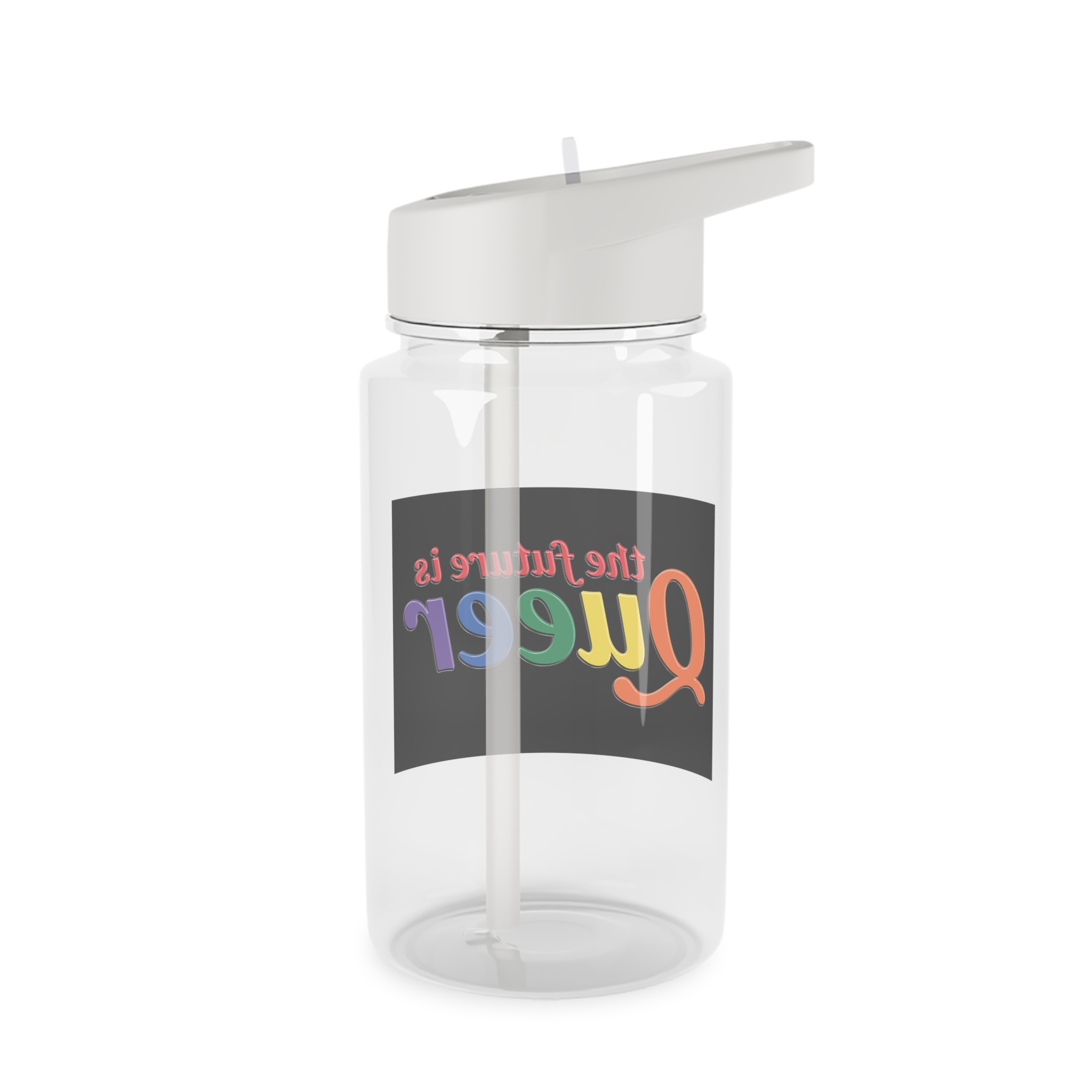 Pride Lgbtq Gay Typography Vector Tshirt Design(5) Tritan Water Bottle - Image 2