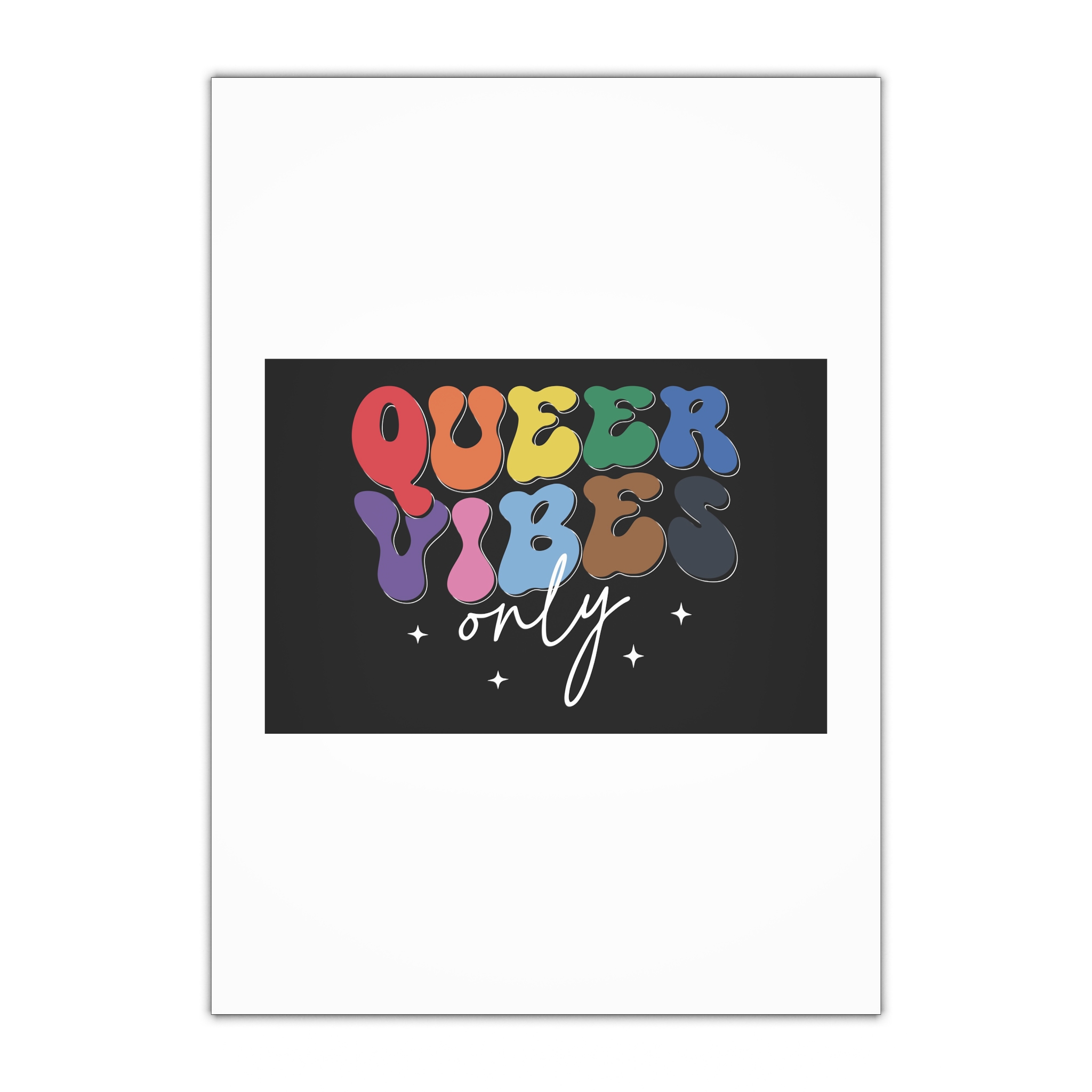 Pride Lgbtq Gay Typography Vector Tshirt Design(1) Gift Wrapping Paper Sheets 1pc