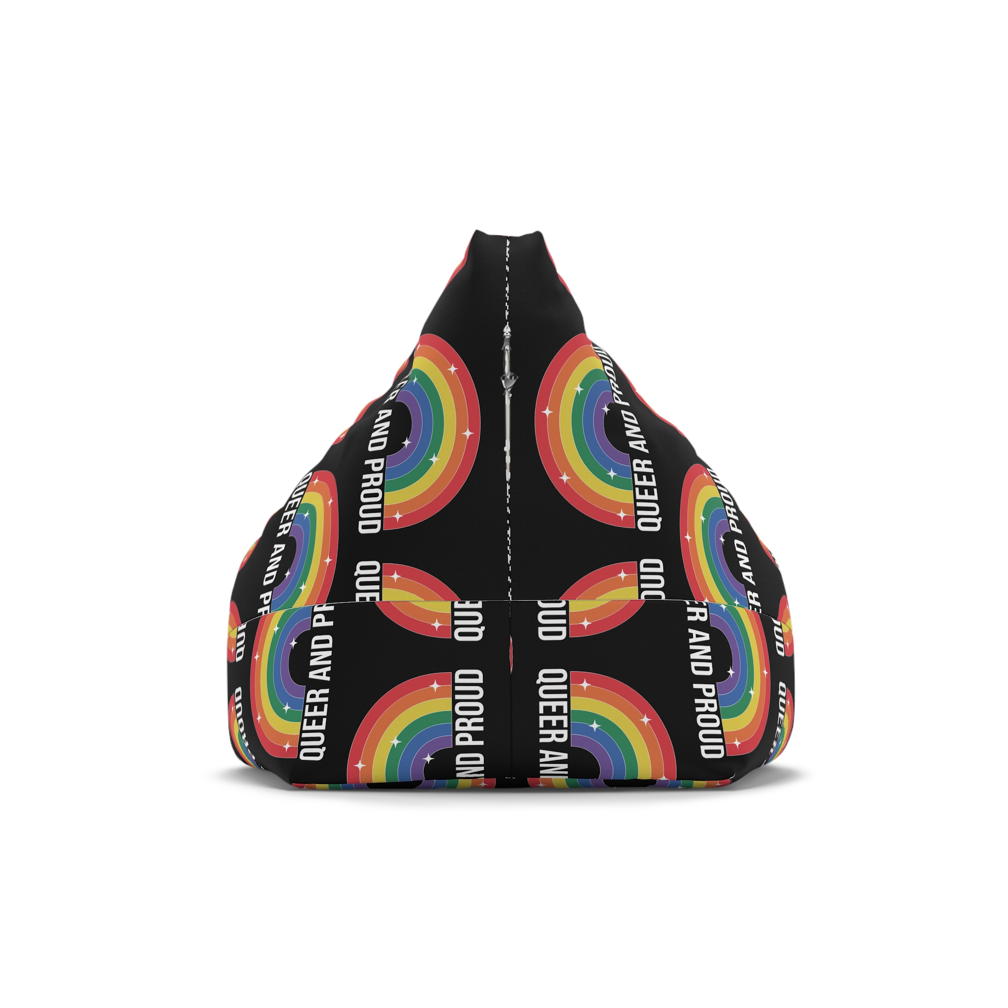 Pride Lgbtq Gay Typography Vector Tshirt Design(10) Bean Bag Chair Cover - Image 2