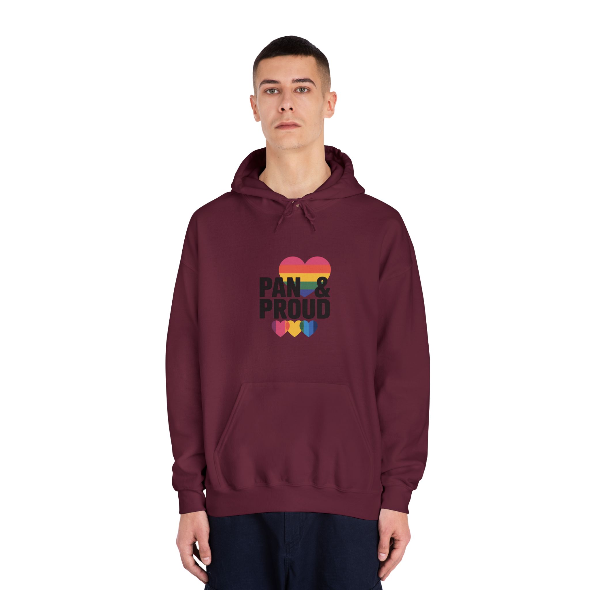 Pan Proud T Shirt Design Isolated White Background 2 Unisex Dryblend Hooded Sweatshirt - Image 19