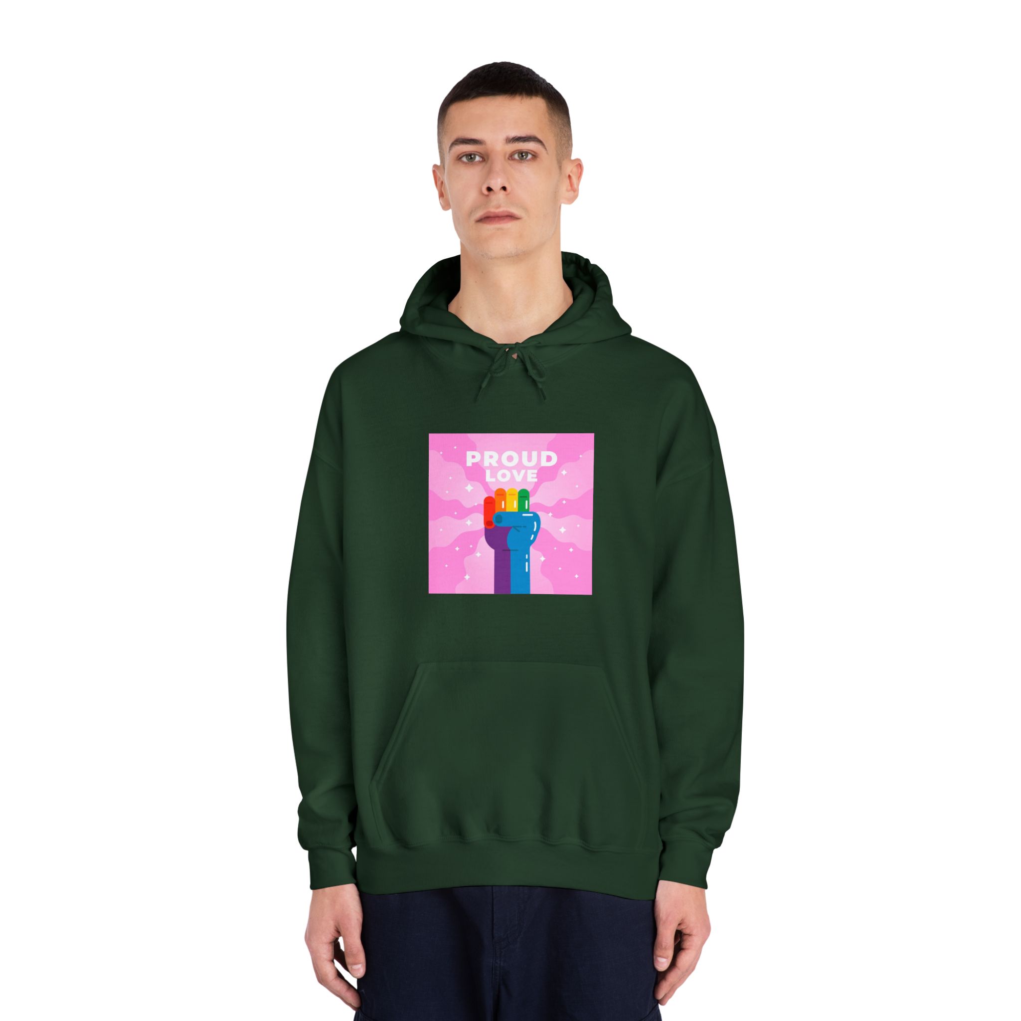 Pride Day Concept(4) Unisex Dryblend Hooded Sweatshirt - Image 23