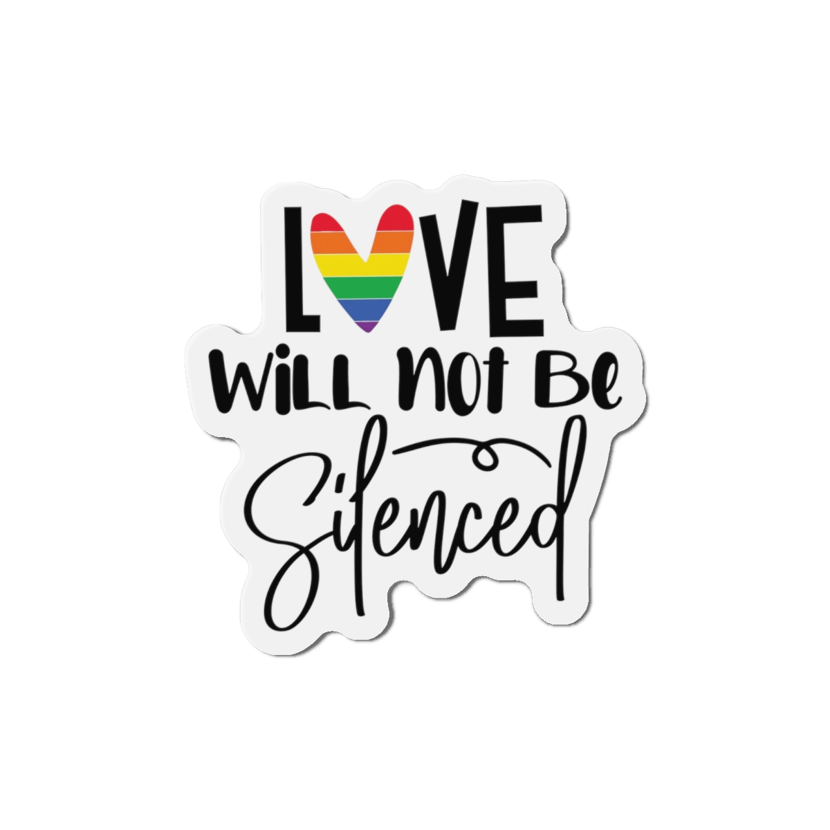 Gay Pride Svg Design(6) Die Cut Magnets - Image 7