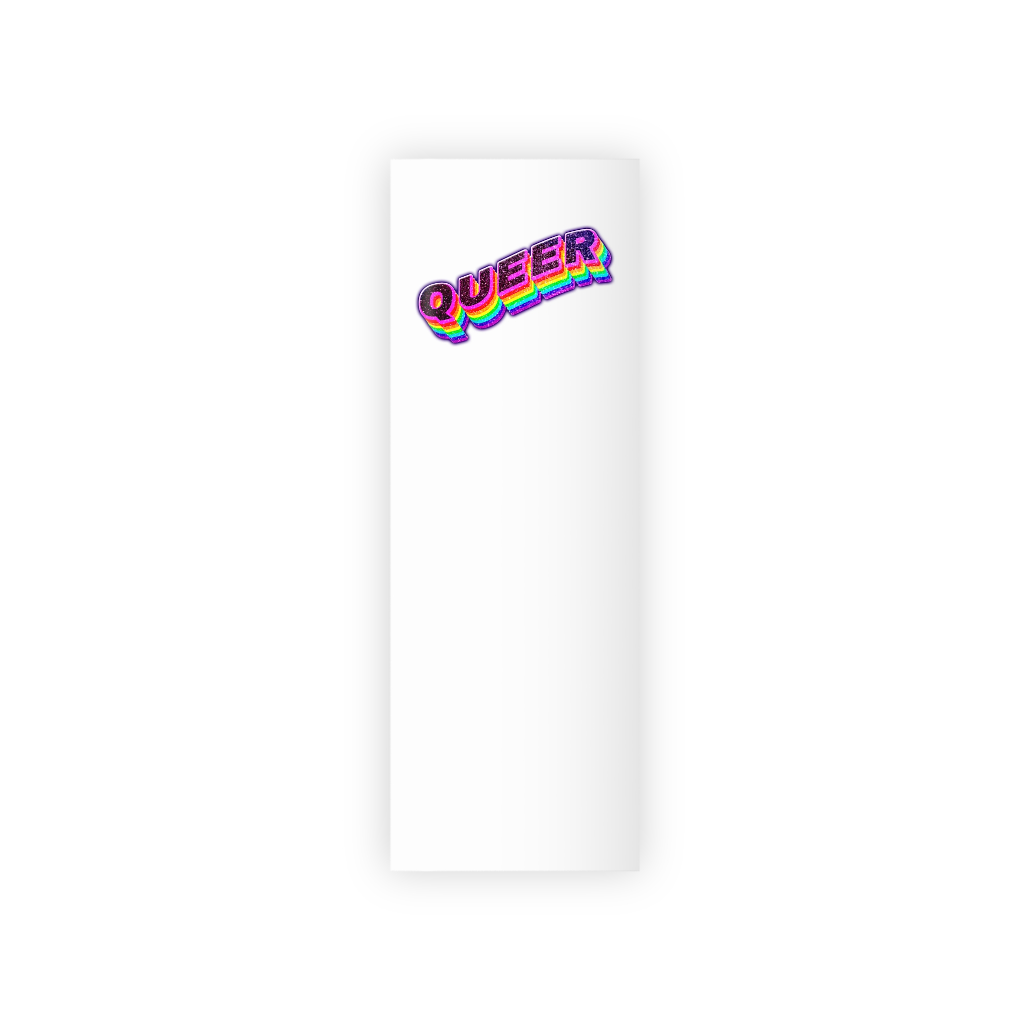 Queer Png Word Rainbow Typography Gift Wrapping Paper Rolls 1pc - Image 5